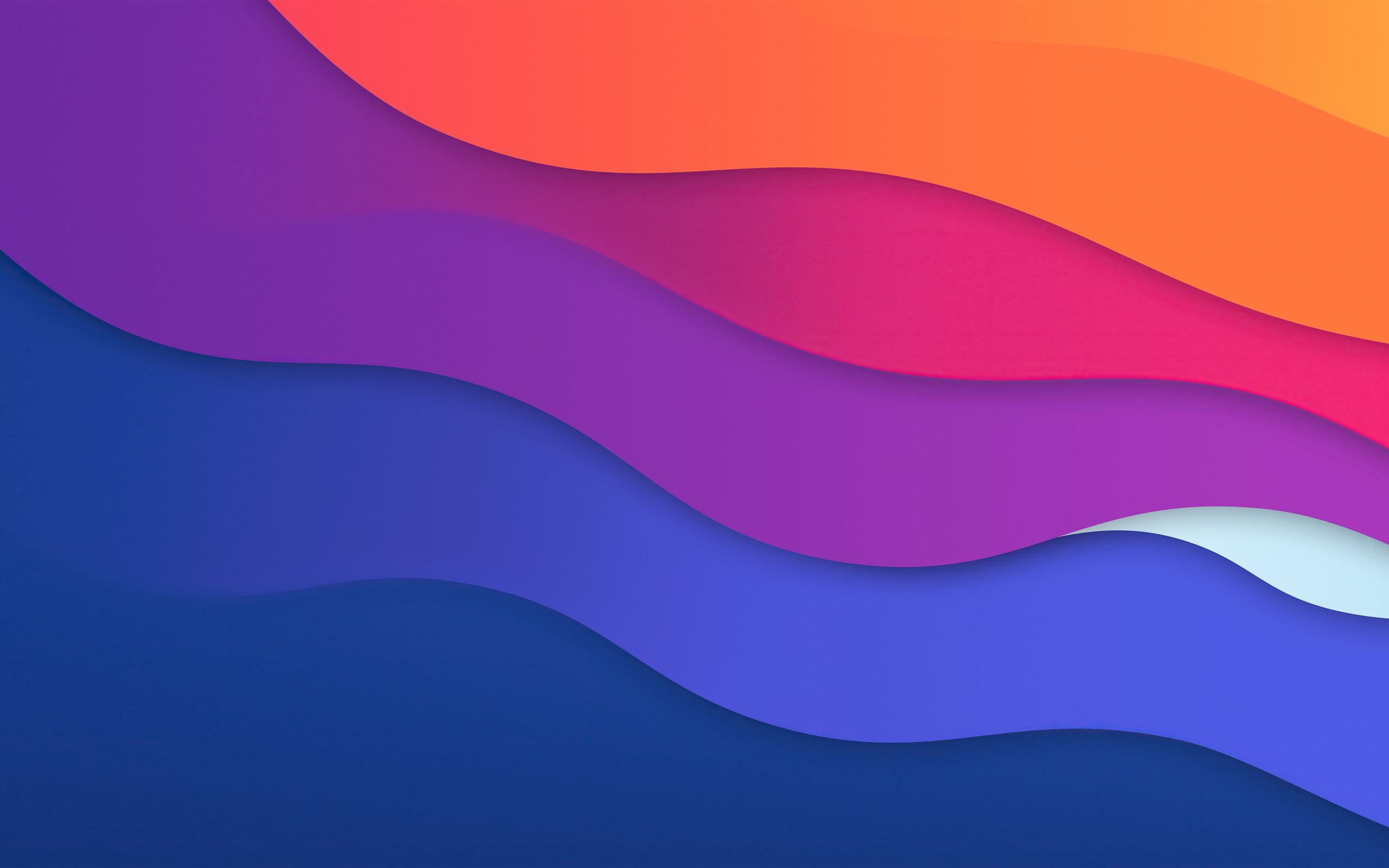 waves light 8k MacBook Air Wallpaper Download