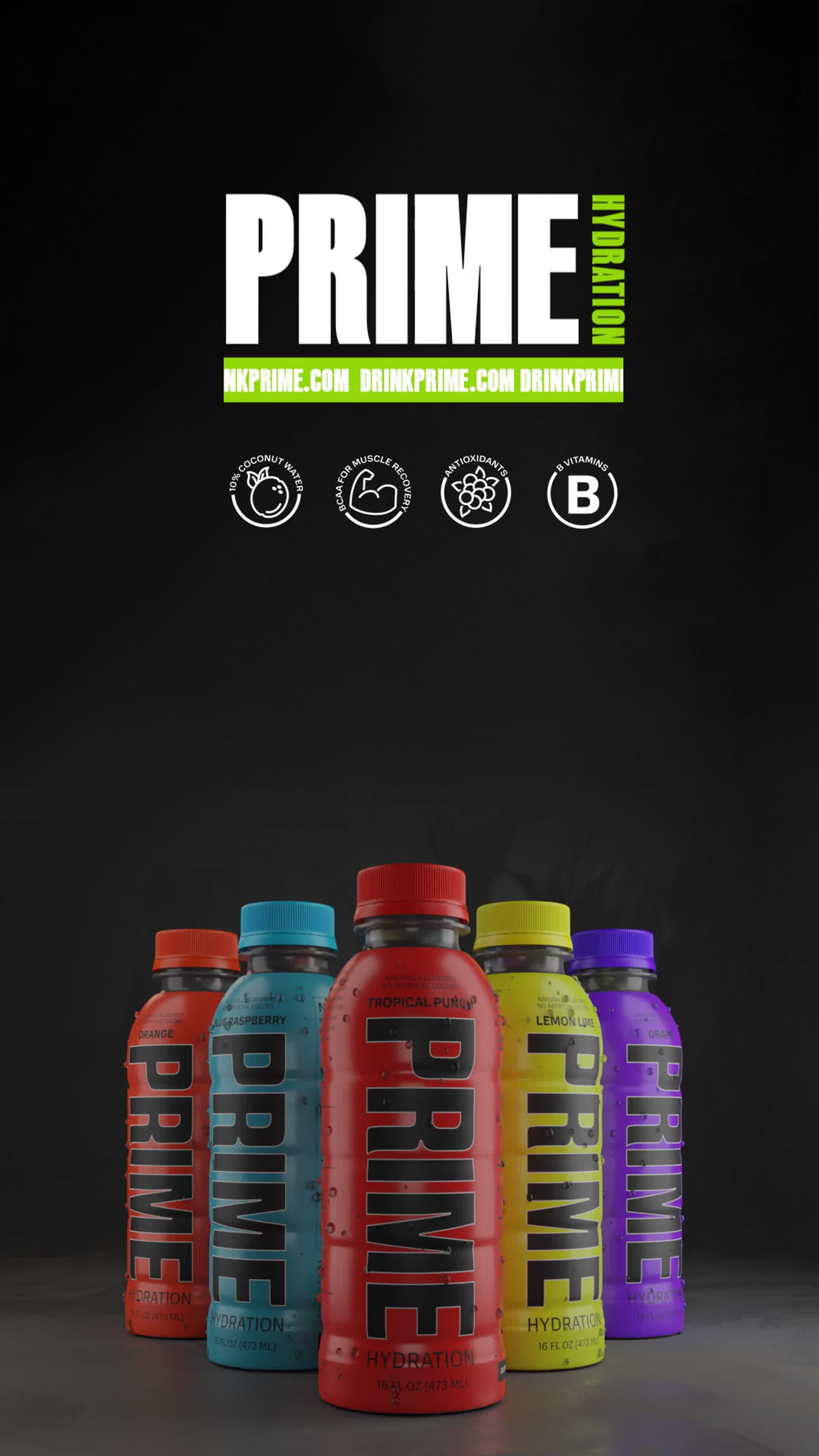 Prime Hydration Wallpaper