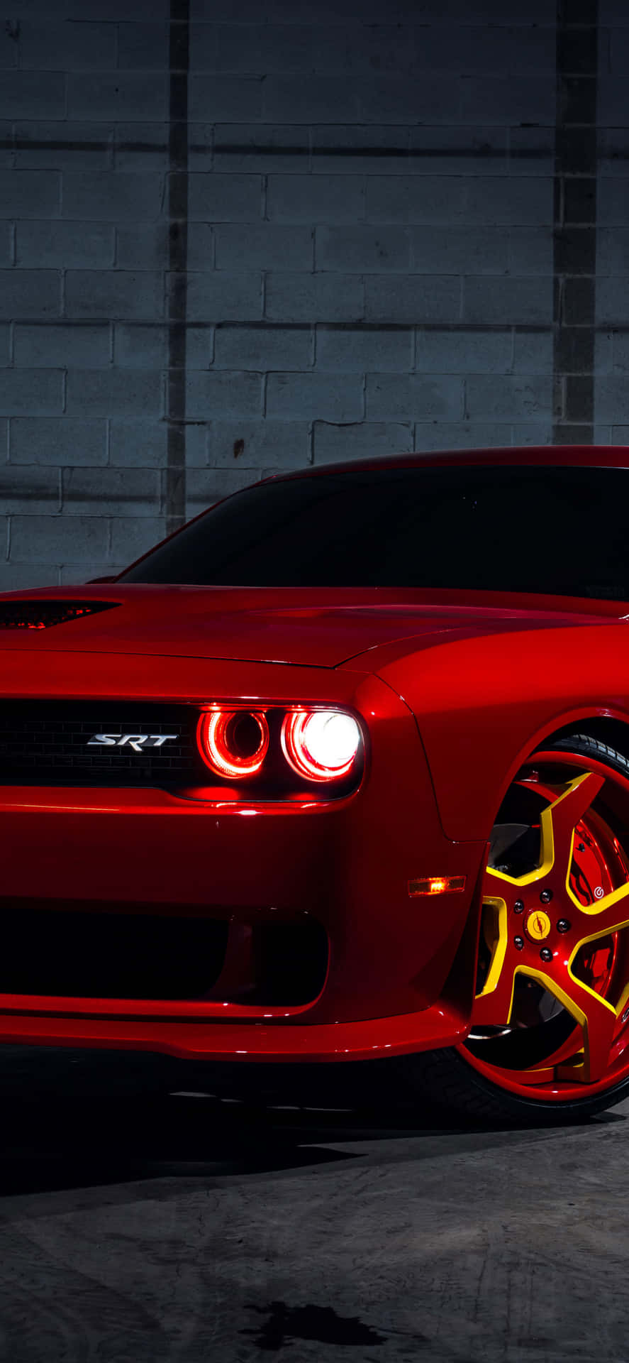 Download Feel the power of the Dodge Hellcat! Wallpaper