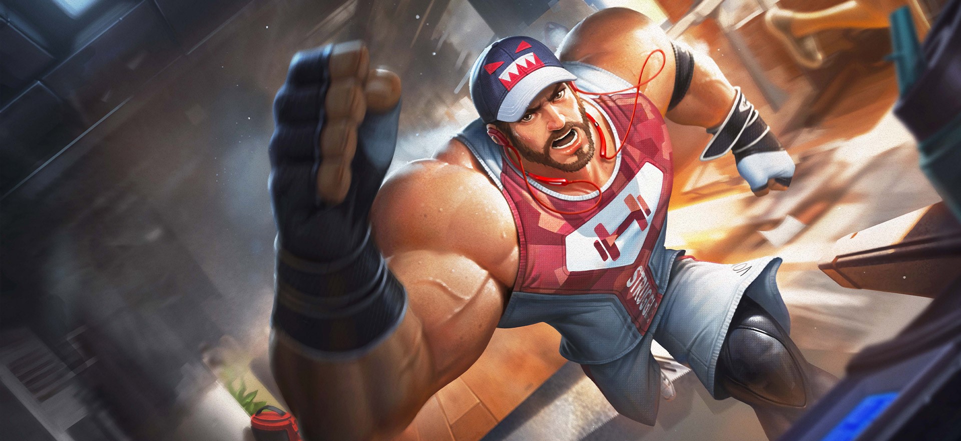 warrior, hat, muscles, anime Gallery HD Wallpaper