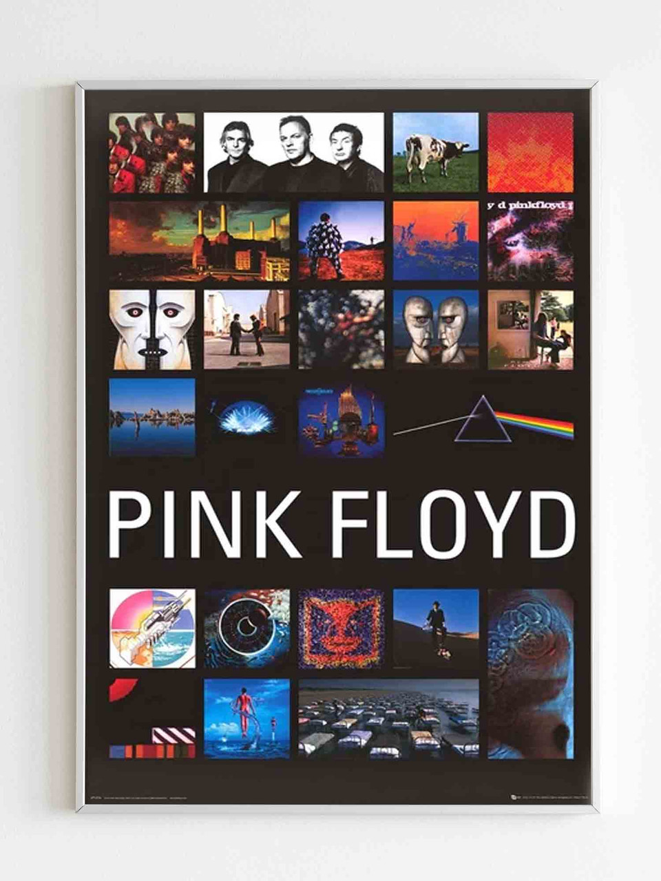 Pink Floyd Album Covers Wallpaper Poster
