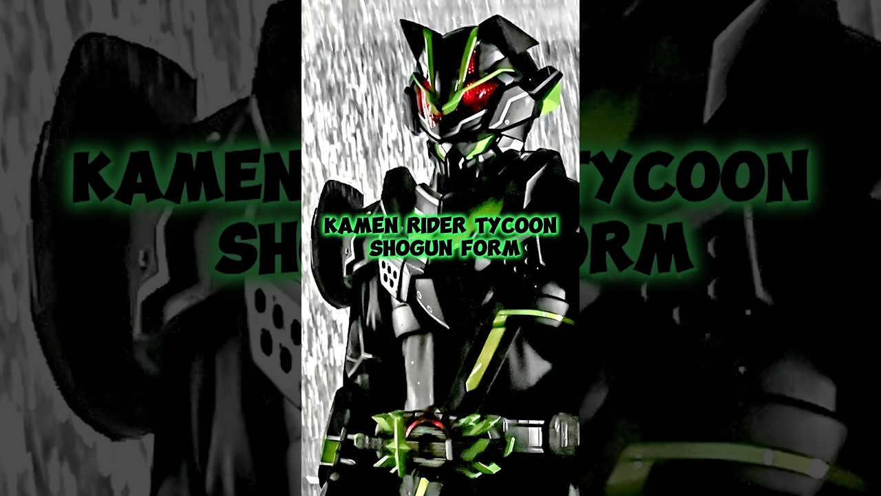 Kamen Rider Tycoon Shogun Form Wallpapers - Wallpaper Cave