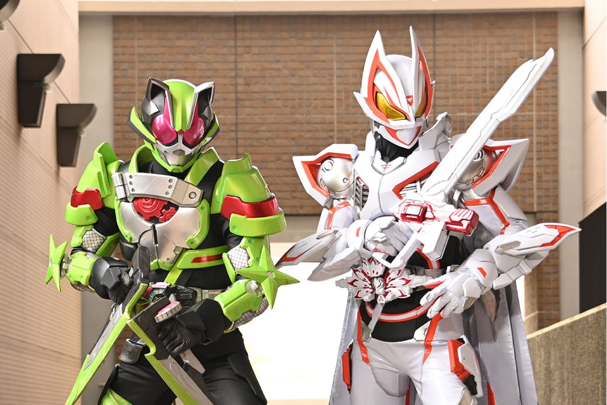 Toku1234567890 Week Kamen Rider Geats Episode 40 Pics Part 2 Tycoon Shogun Appear #仮面ライダーギーツ #仮面ライダーハクビ #gazer #仮面ライダータイクーン #仮面ライダーバッファ Na Go #tycoon #ゲイザー #ナーゴ #kingohger #キングオー