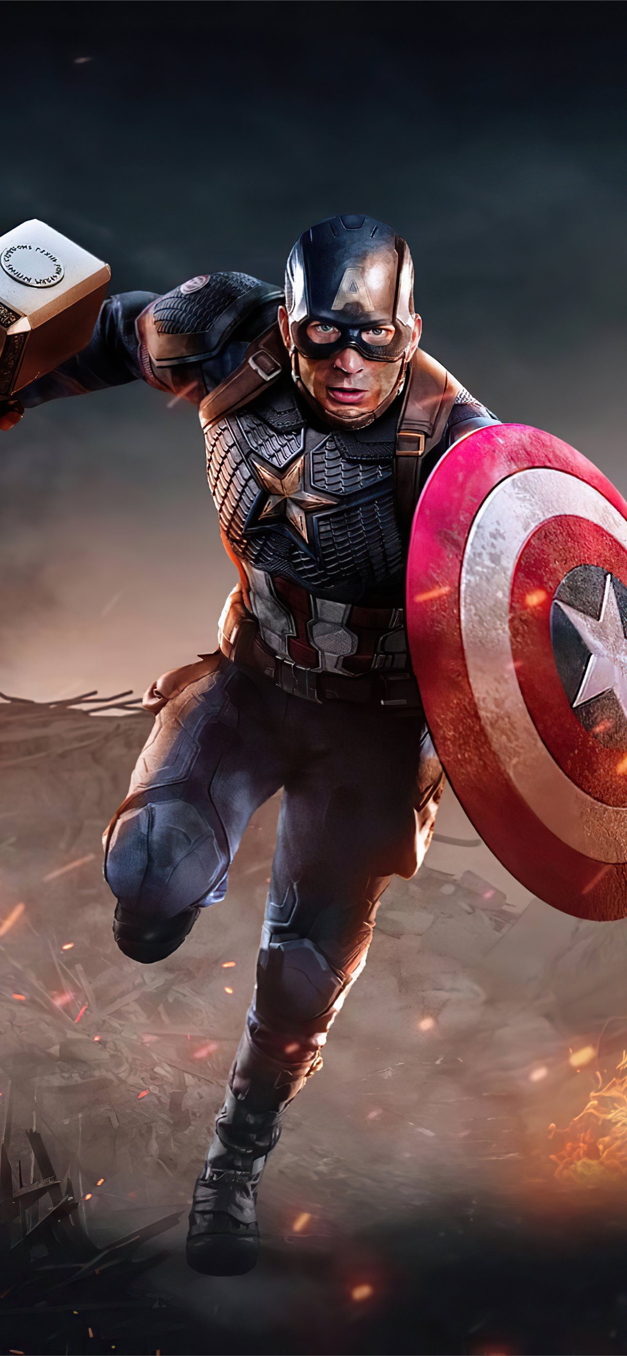 Captain america iPhone HD Wallpaper