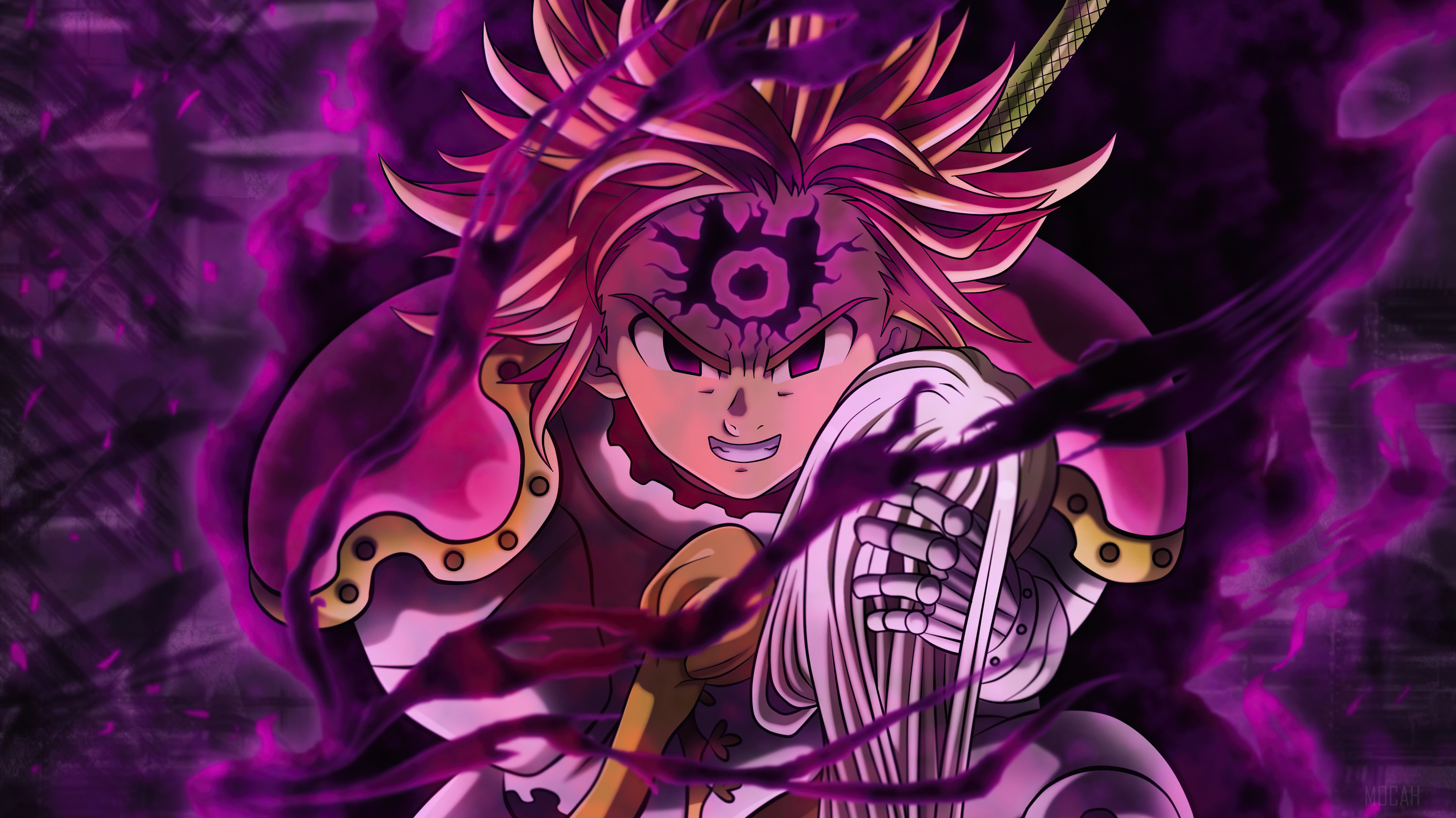 the seven deadly sins 1080P, 2k, 4k HD wallpaper, background free download