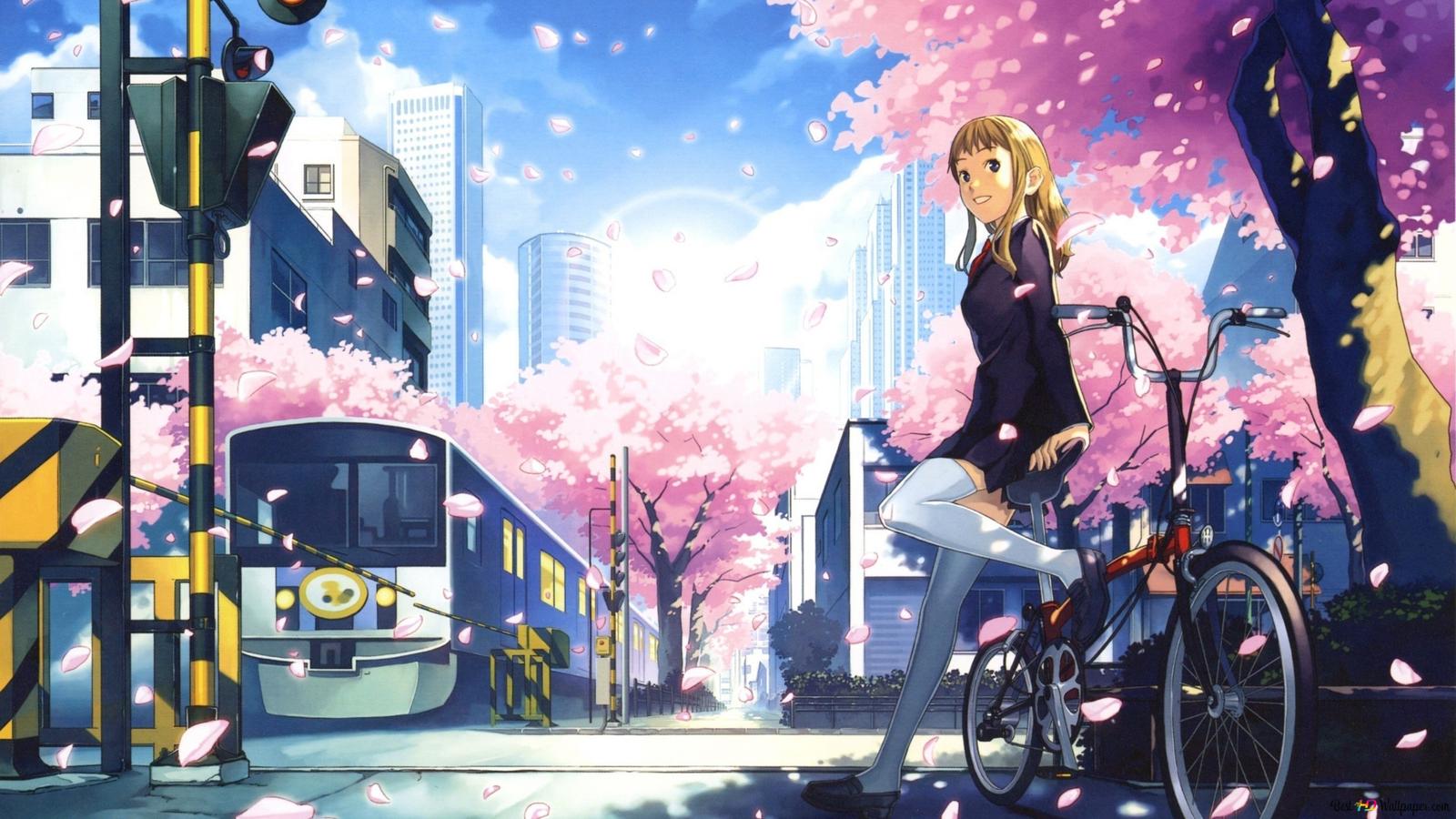 Anime scenery 2K wallpaper download