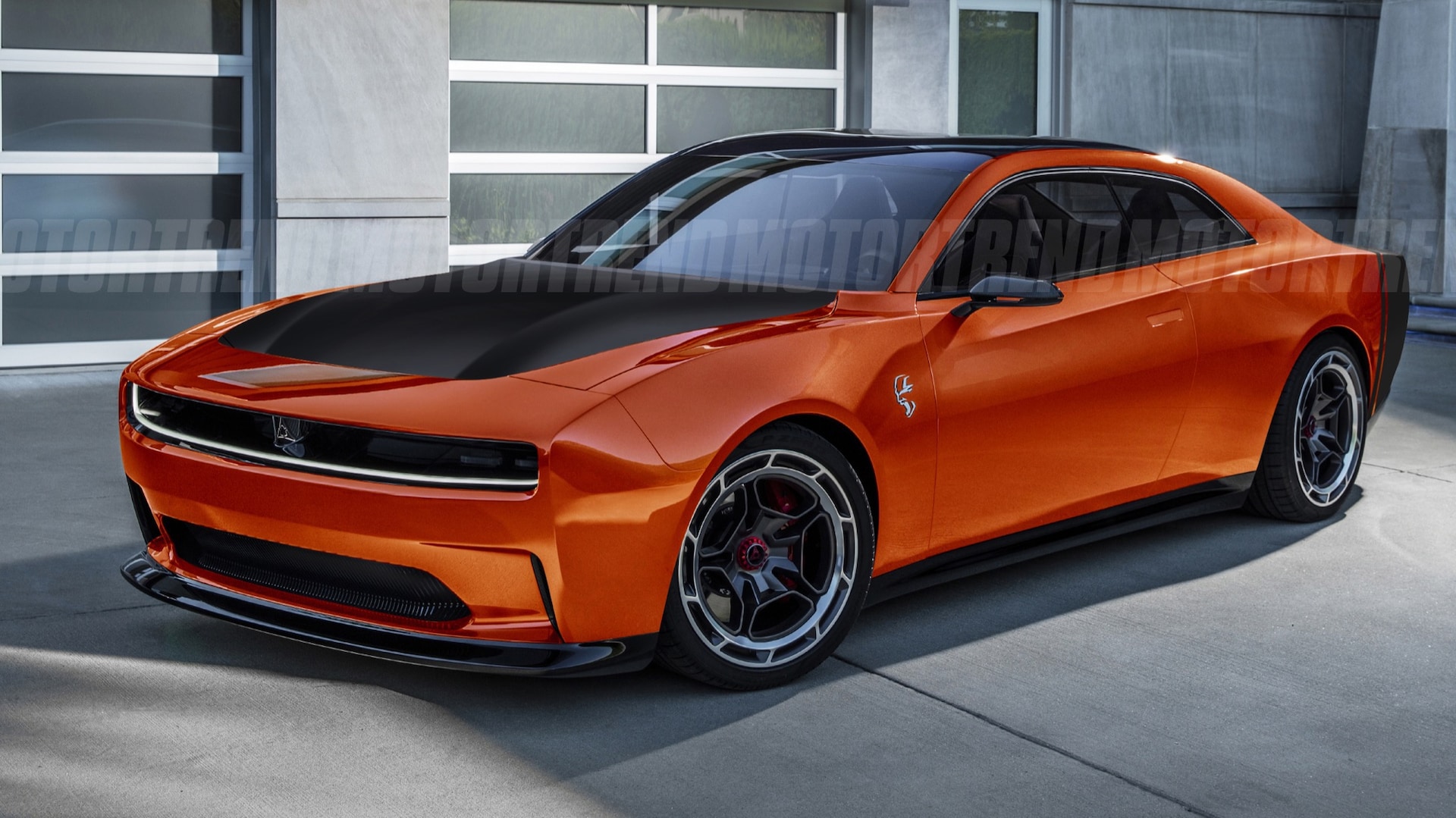 The Dodge Charger Daytona SRT EV Looks Badass in Retro Colors