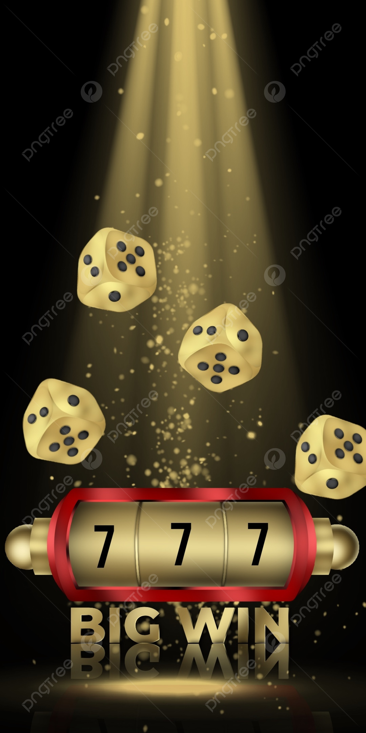 Casino Wallpaper With Winning Machine Background Wallpaper Image For Free Download