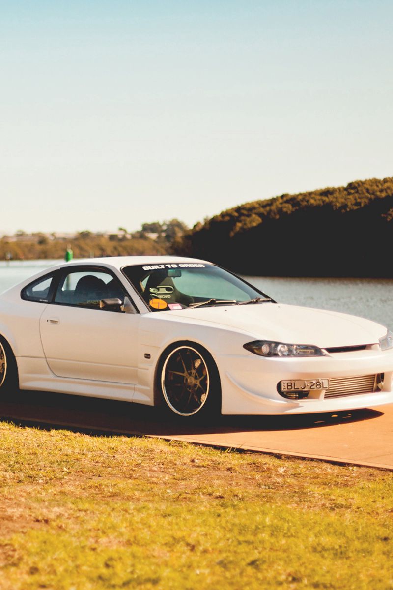 Download Wallpaper 800x1200 Nissan Silvia, S15, Nissan, Tuning, Coupe, Embankment Iphone 4s 4 For Parallax HD Background