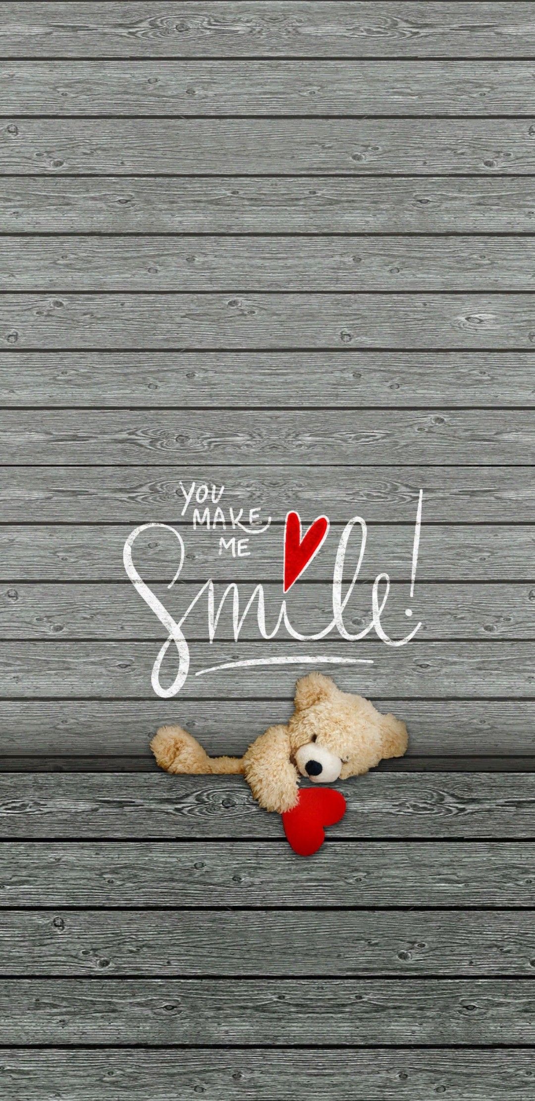 Teddy Bear Wallpaper. Smile wallpaper, iPhone background, iPhone wallpaper