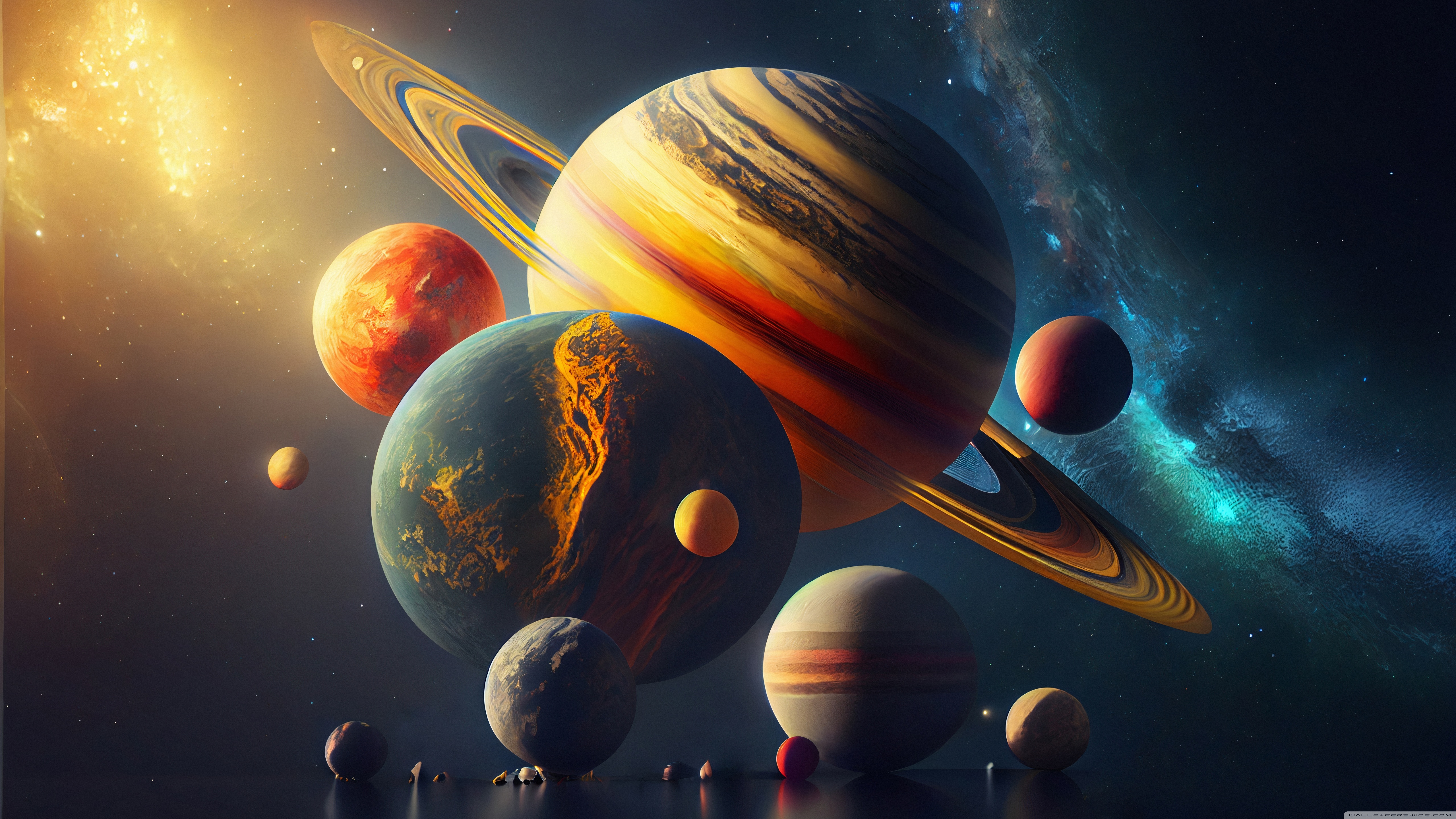 Planets Ultra HD Desktop Background Wallpaper for 4K UHD TV, Widescreen & UltraWide Desktop & Laptop, Tablet
