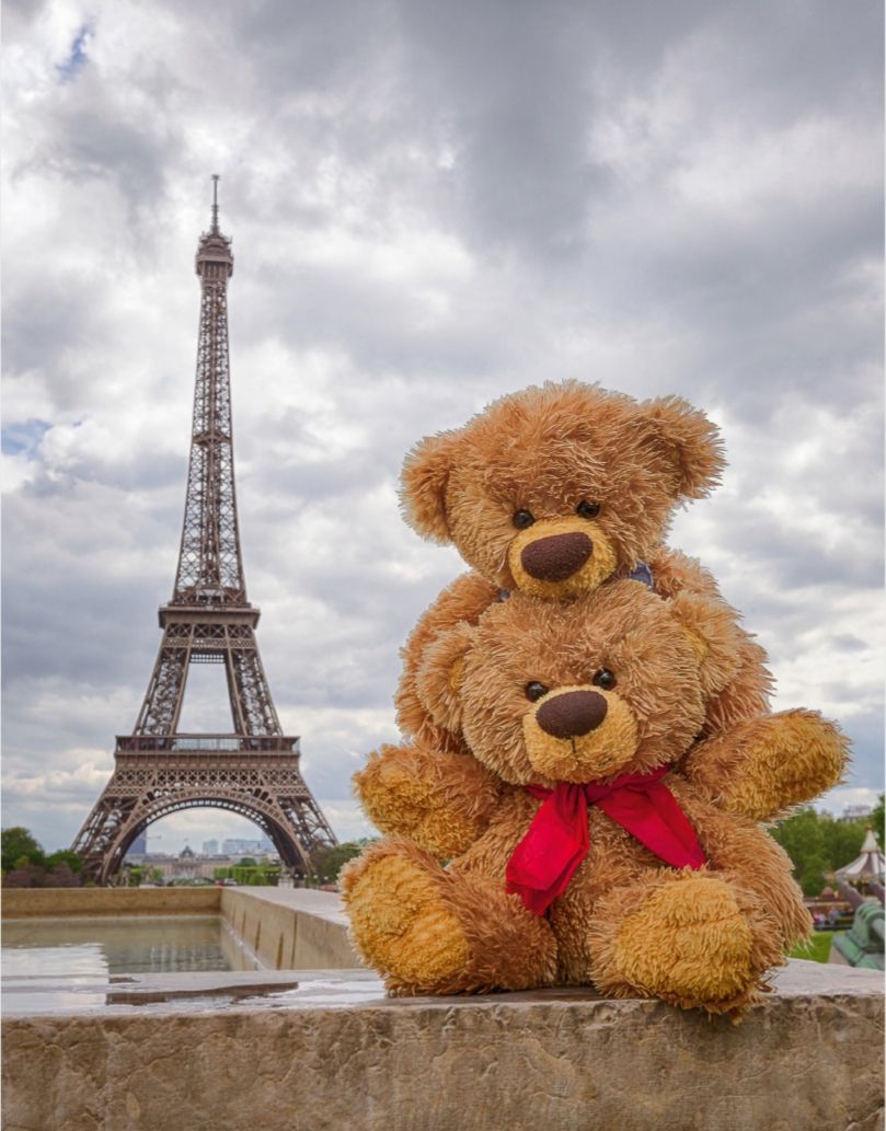 Petit Ourson d'Amour TRAVELLING TEDDY. Orsacchiotti, Immagini, Natale