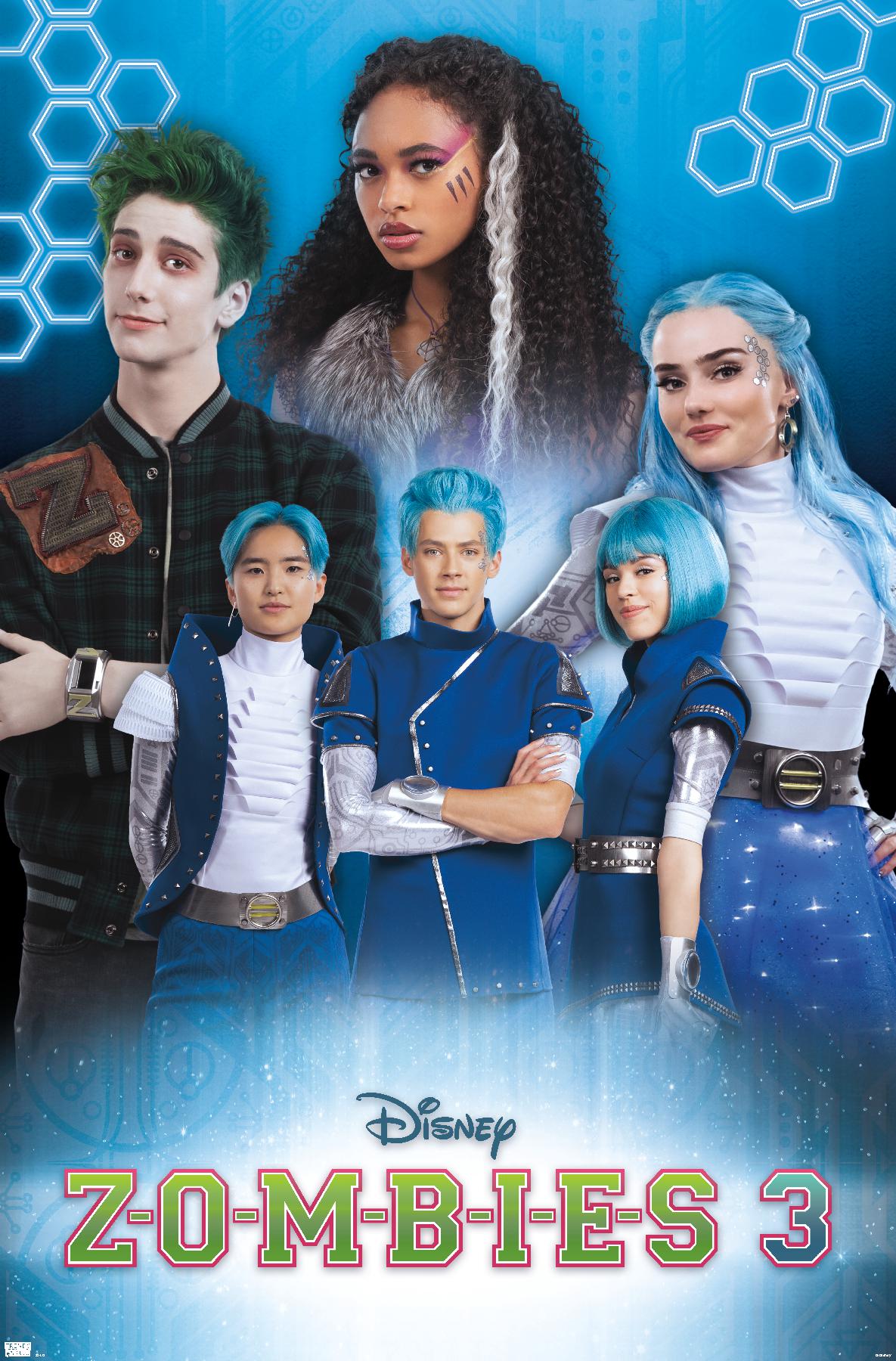 Disney Zombies 3 Wall Poster, 14.725 x 22.375