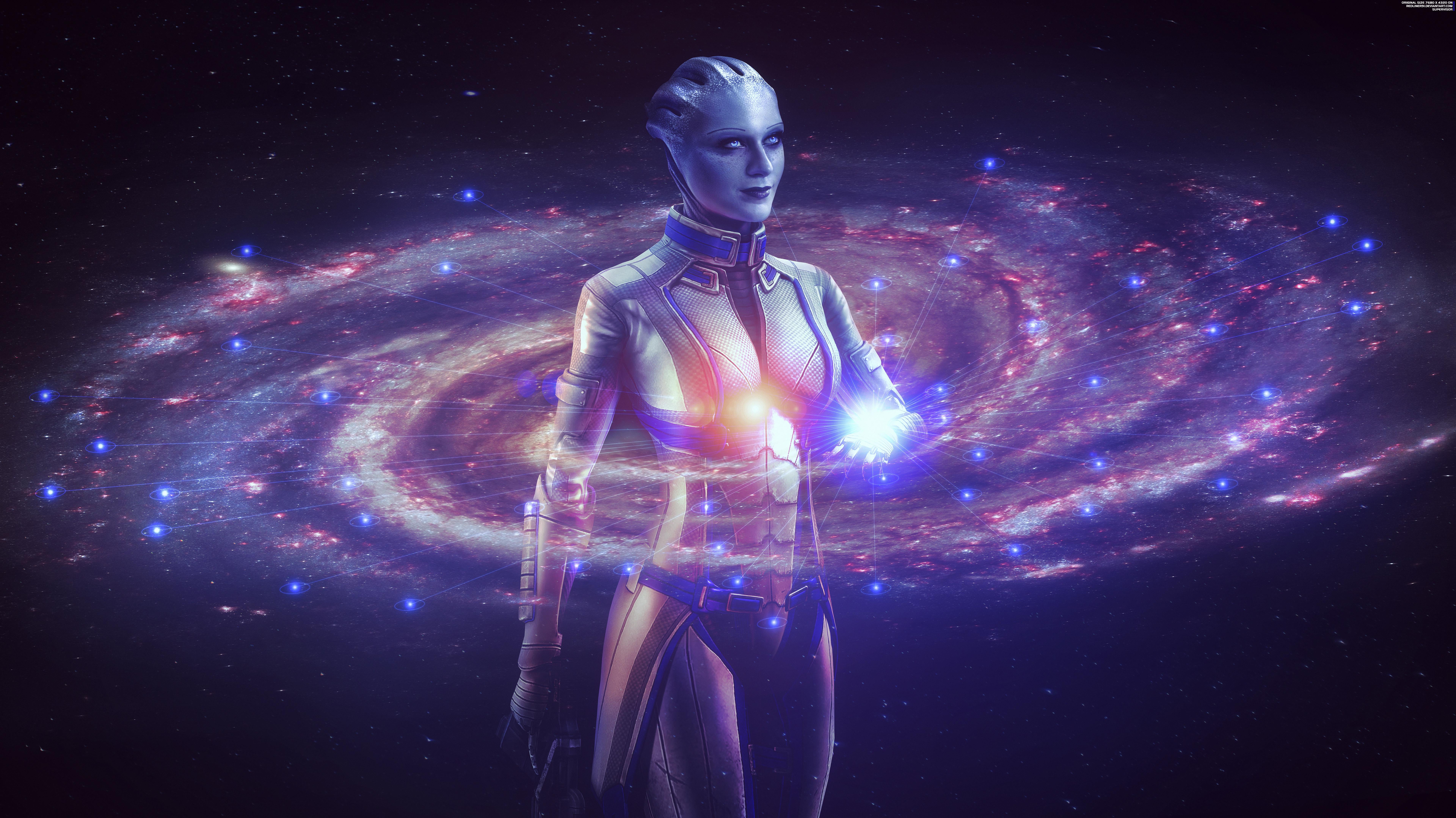 Supervisor Effect Liara Wallpaper 8K