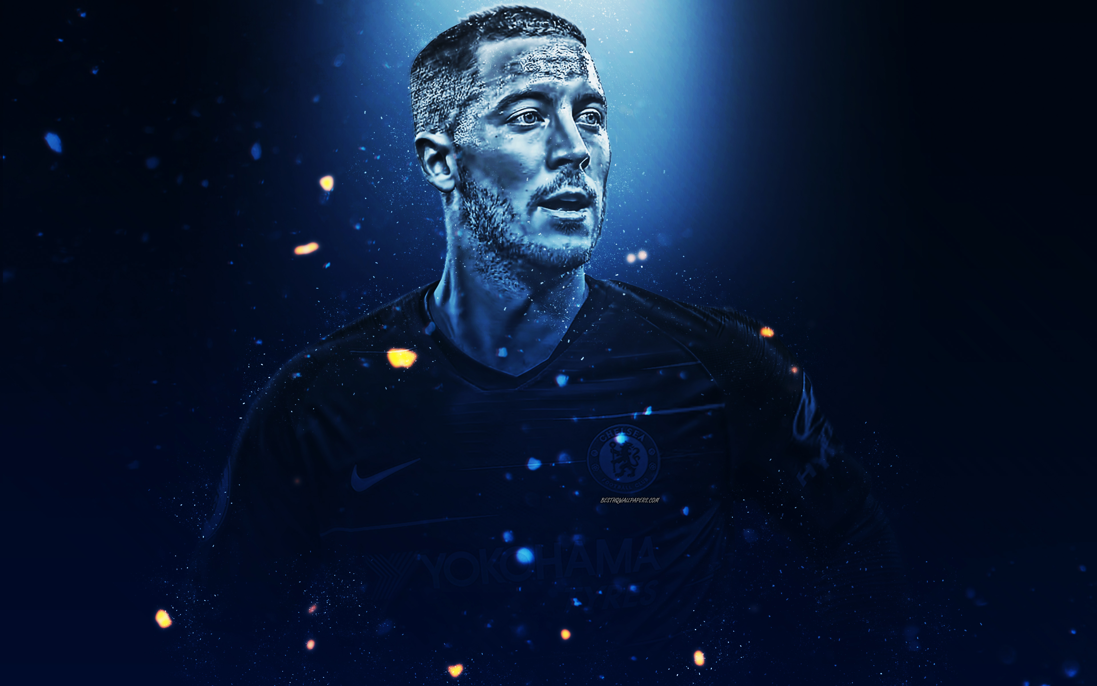 Eden Hazard 4k Ultra HD Wallpaper