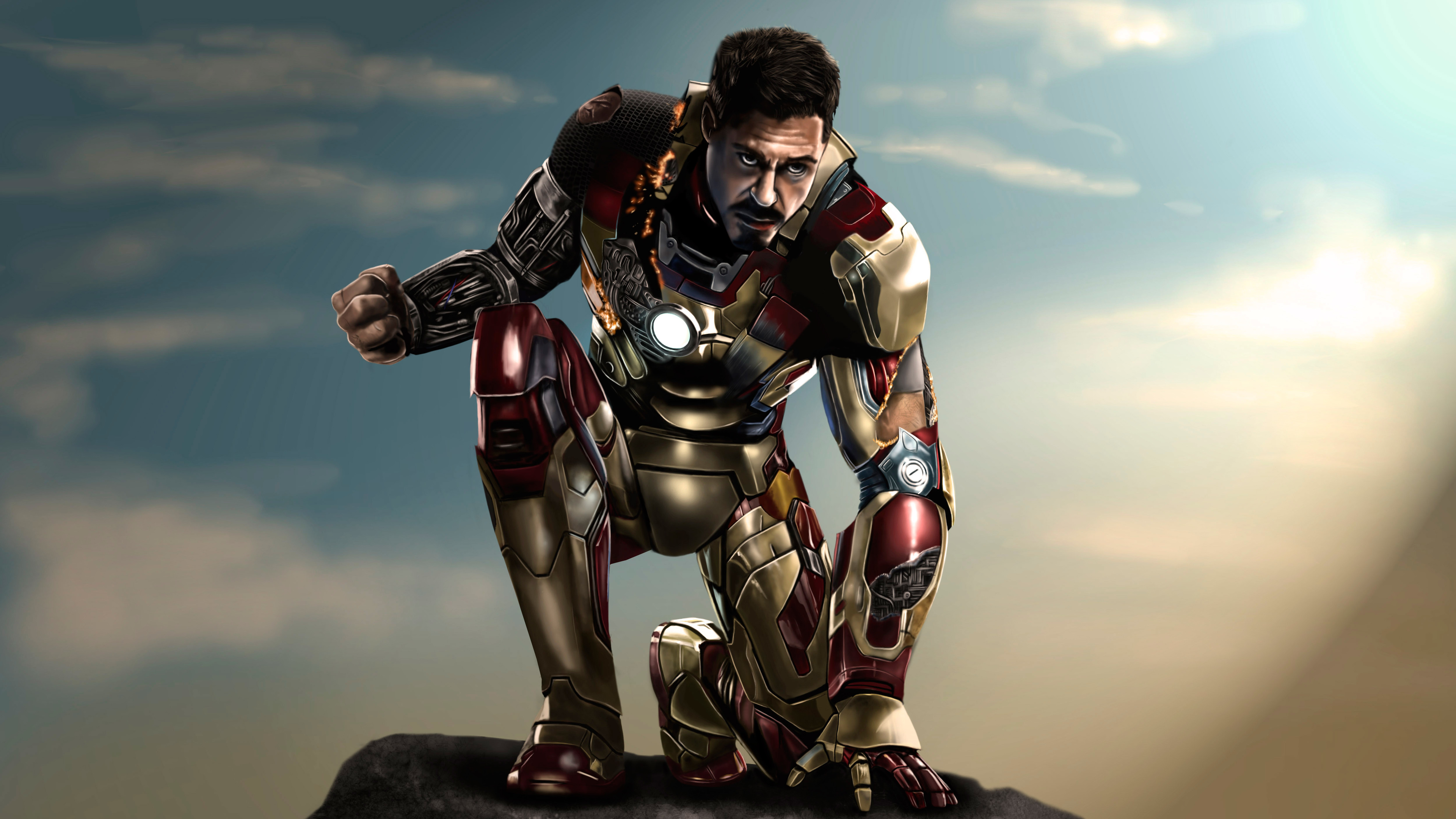 Wallpaper 4k Iron Man 3 Artwork 5k Wallpaper