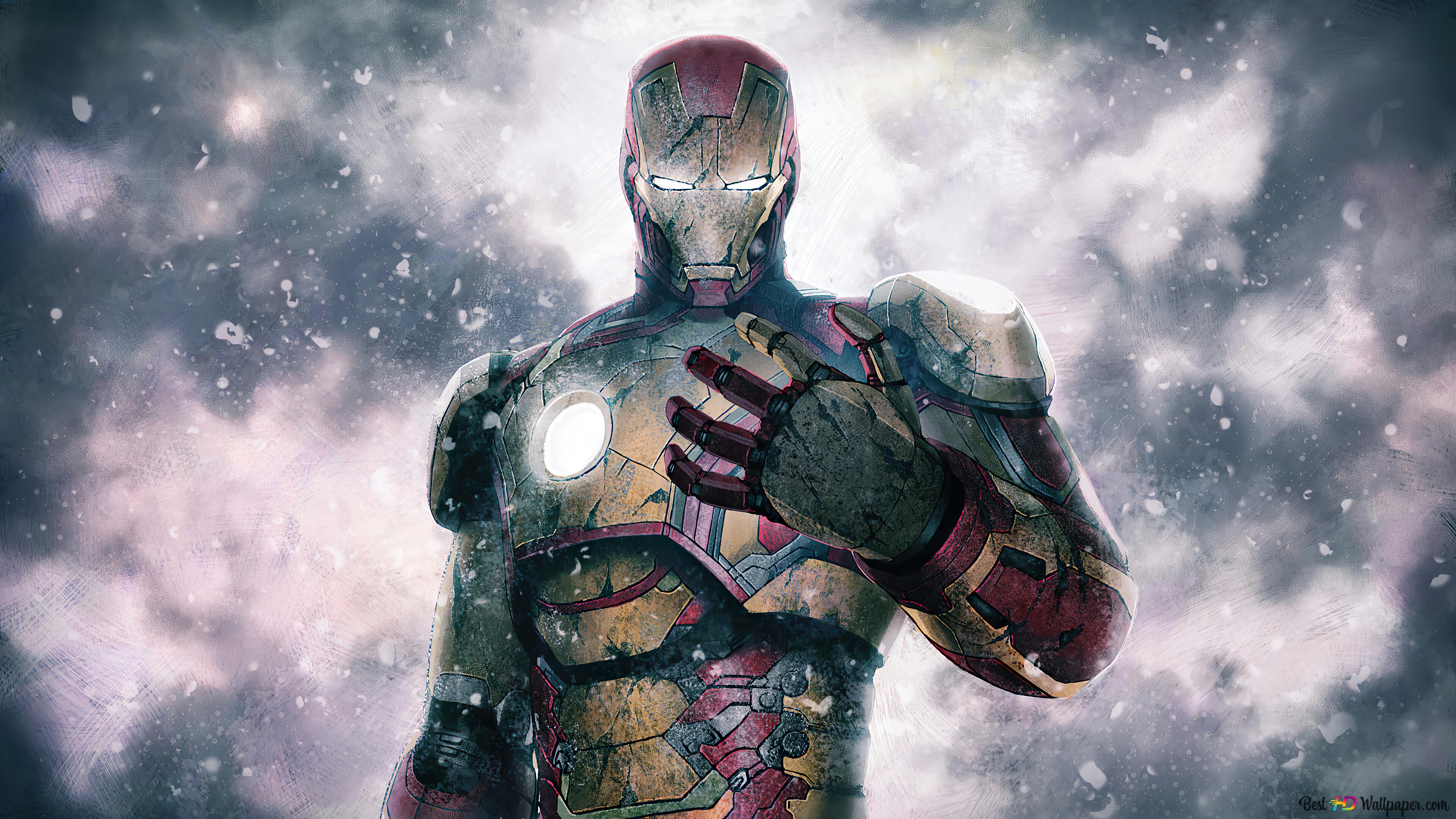 Iron Man 3 Art 4K wallpaper download