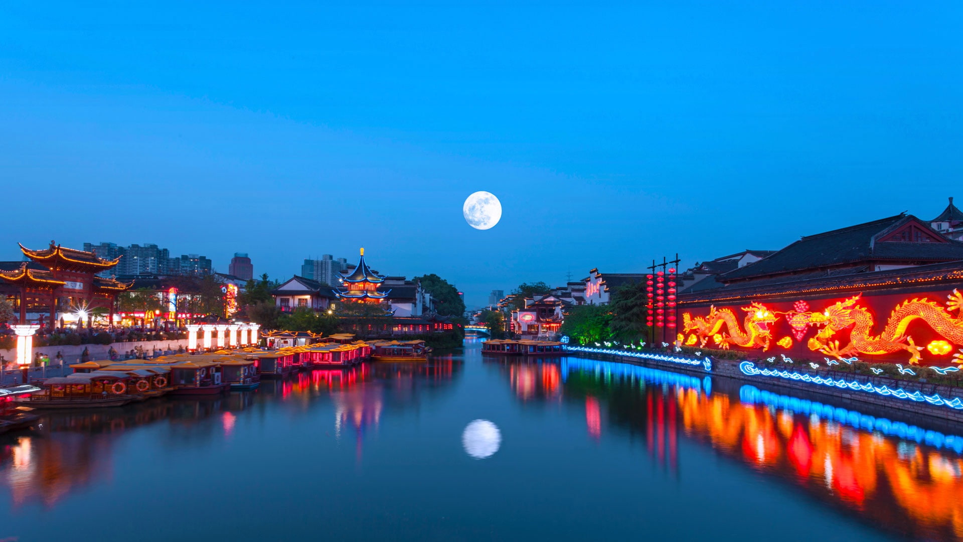 The Mid Autumn Festival 1080P, 2k, 4k Full HD Wallpaper, Background Free Download