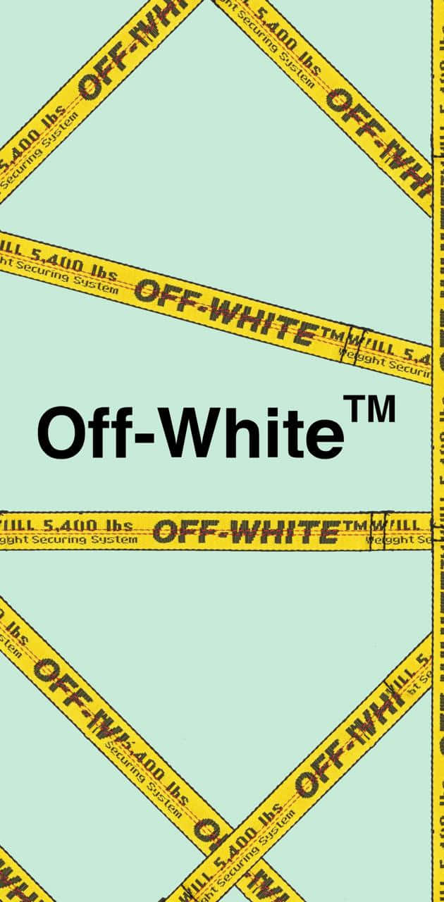 Download Blue And Yellow Off White iPhone Wallpaper