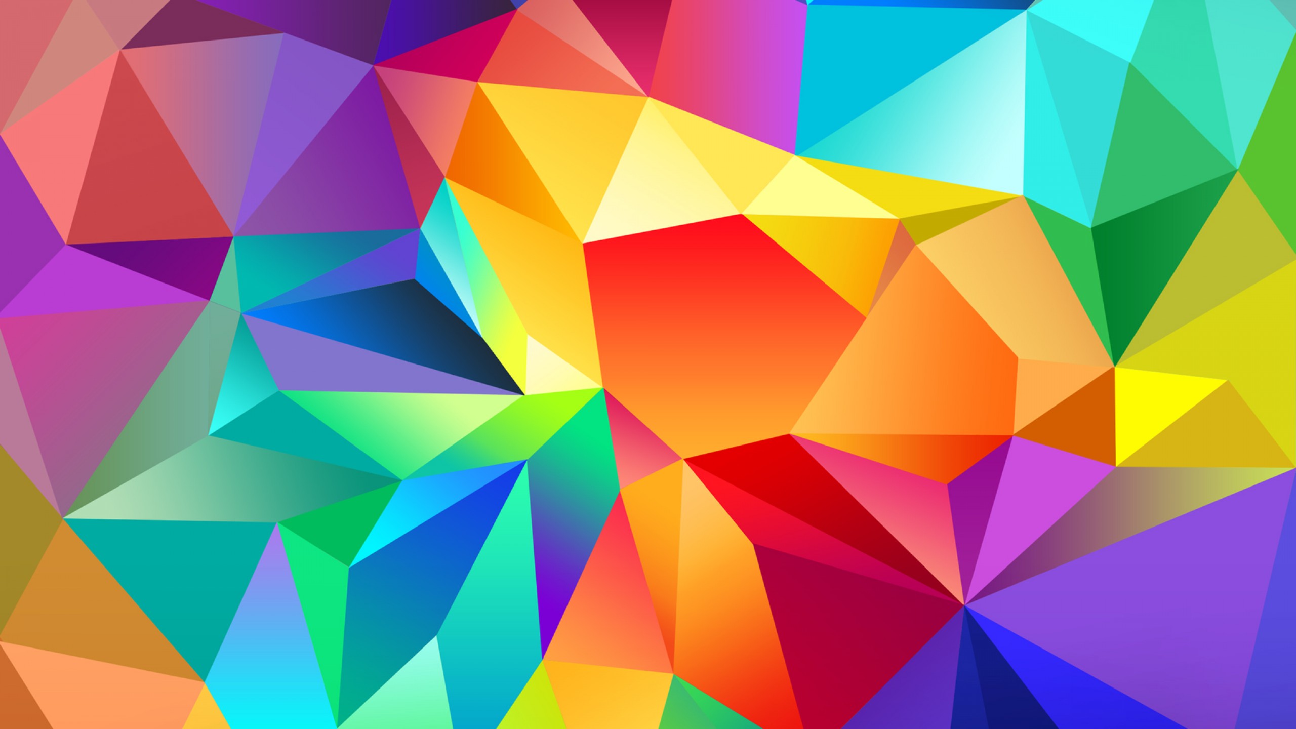 Wallpaper polygon, 4k, HD wallpaper, android wallpaper, triangle, background, orange, red, blue, pattern, OS