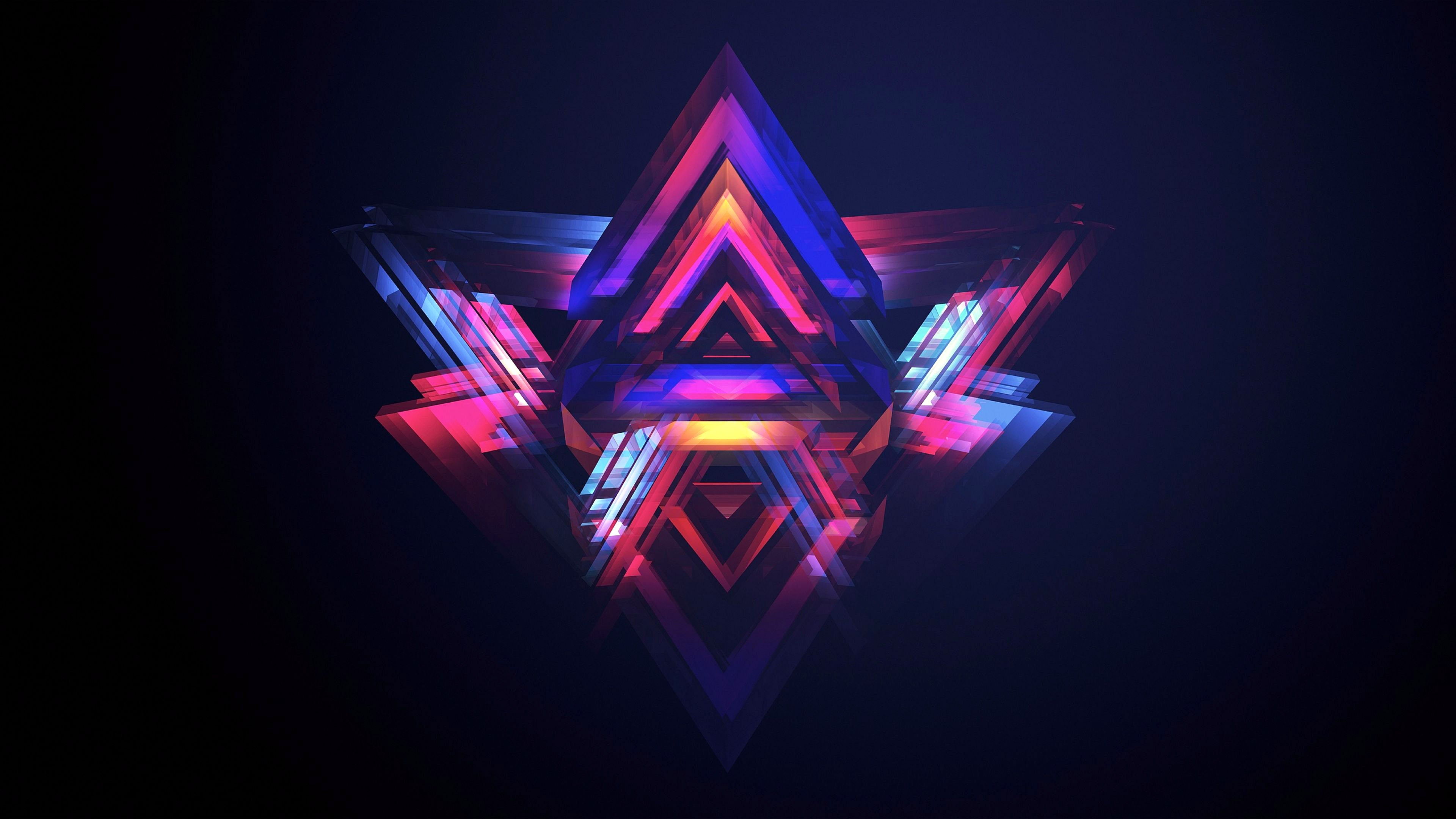 polygon 1080P, 2k, 4k Full HD Wallpaper, Background Free Download