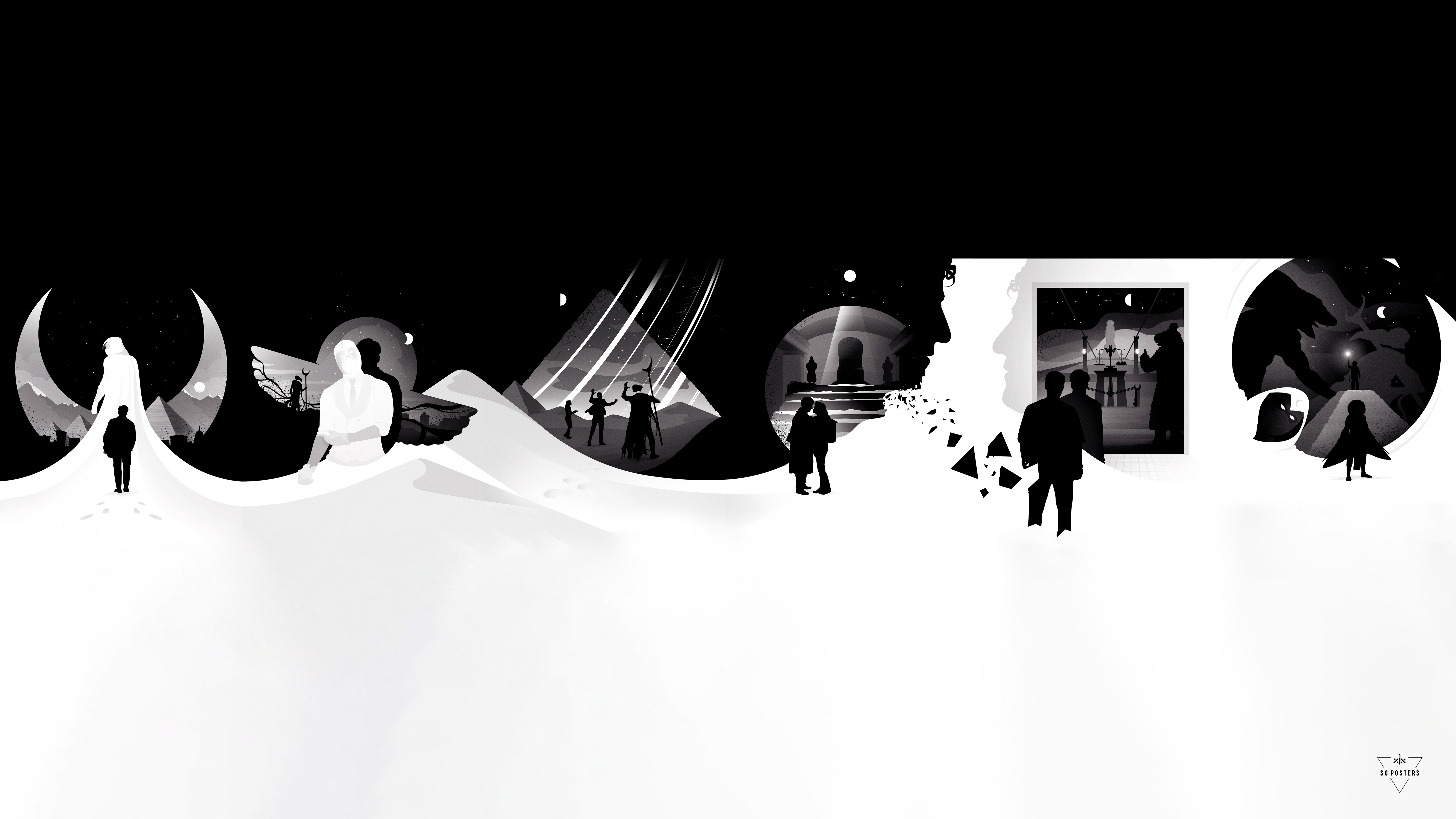 Moon Knight 4K Gallery HD Wallpaper