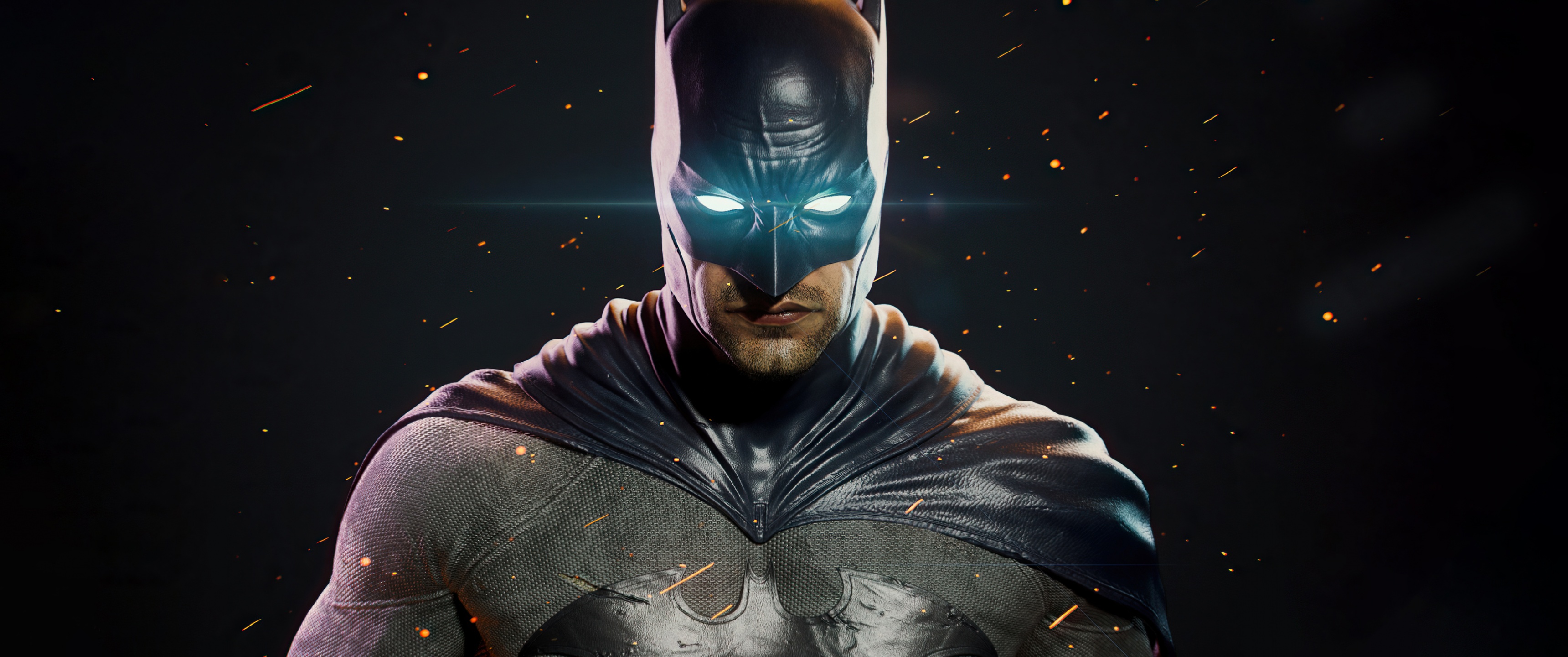 Batman Wallpaper 4K, Dark background, DC Superheroes