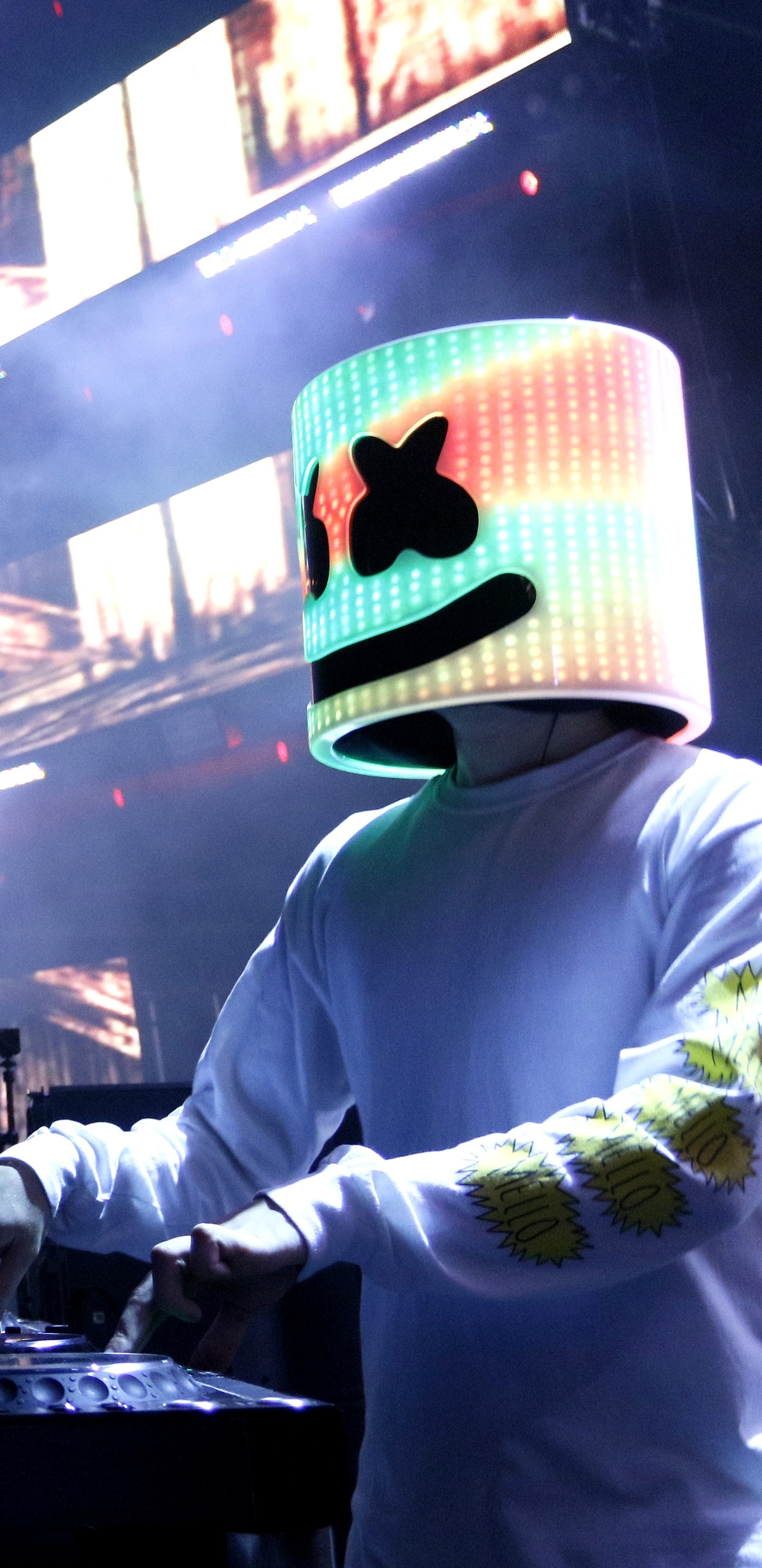 Wallpaper / Music Marshmello Phone Wallpaper, American, Marshmello (DJ), Electronic Music, DJ, 1440x2960 free download