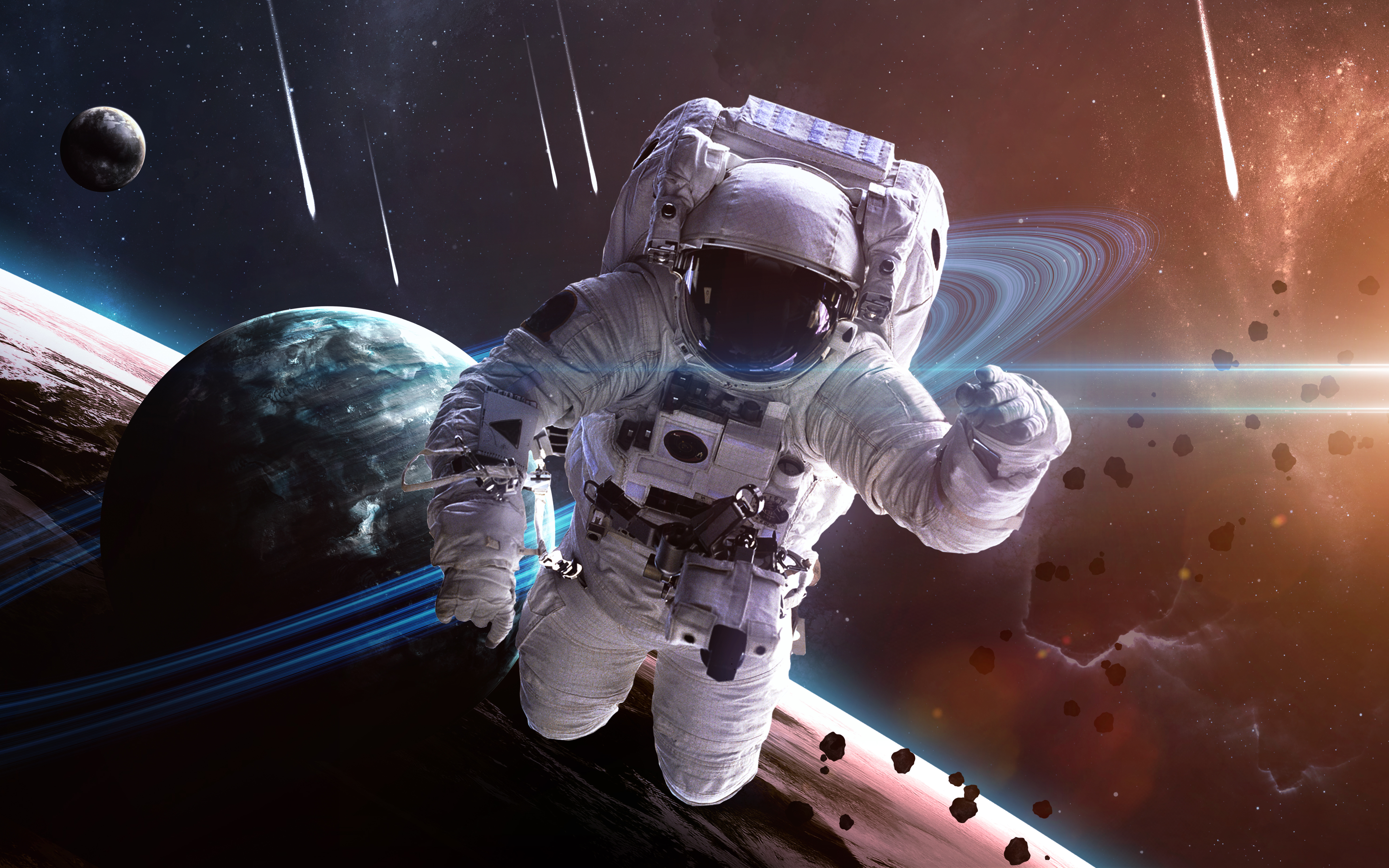 Sci Fi Astronaut 4k Ultra HD Wallpaper