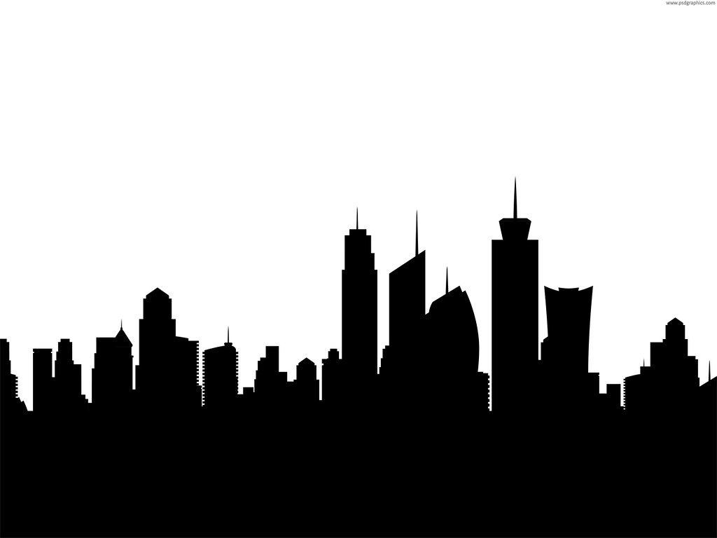 Skyline City Silhouette 17078 Hd Wallpaper