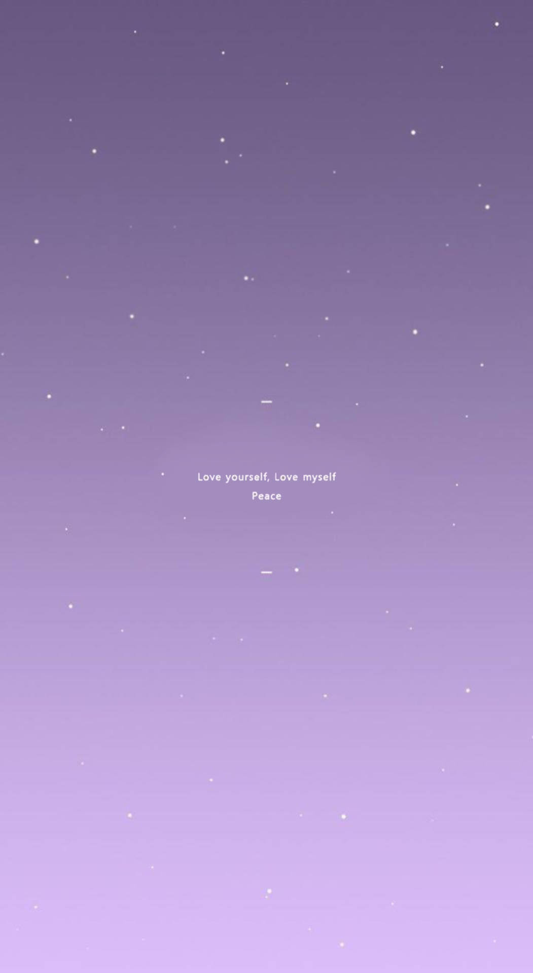 Download Purple Pastel Aesthetic Love Peace Wallpaper