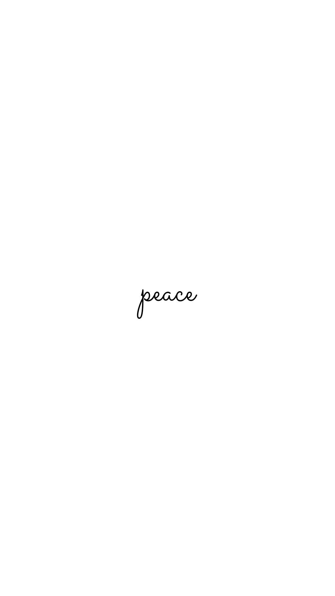 Peace Background Minimalist Wallpaper. Minimalist wallpaper, Peace, Wallpaper windows 10