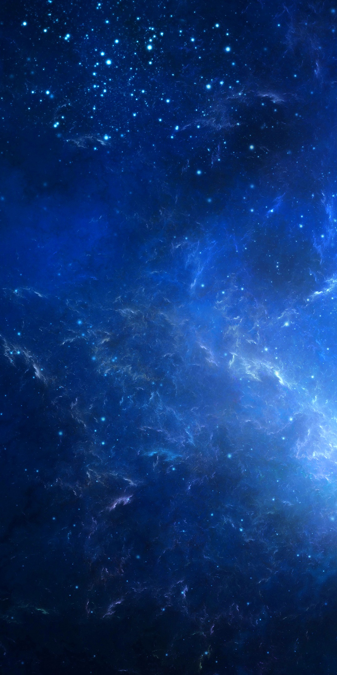 Wallpaper / Sci Fi Space Phone Wallpaper, Blue, 1080x2160 free download