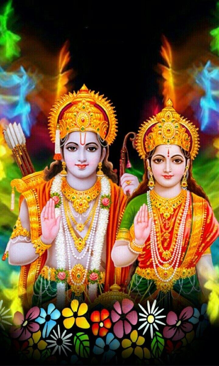 All God, Lord Rama And Sita Maa, lord rama, sita maa, god, HD phone  wallpaper | Peakpx