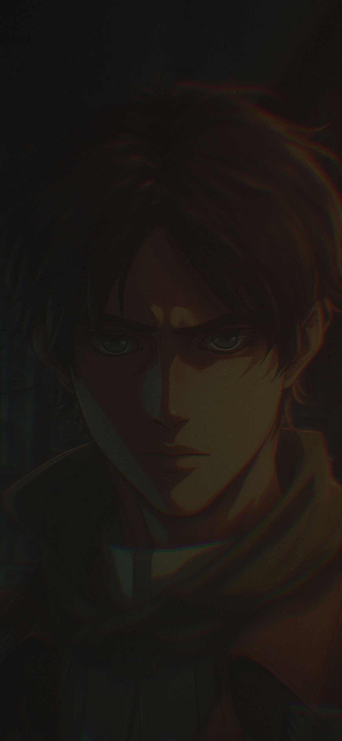 AOT Eren Aesthetic Wallpaper iPhone