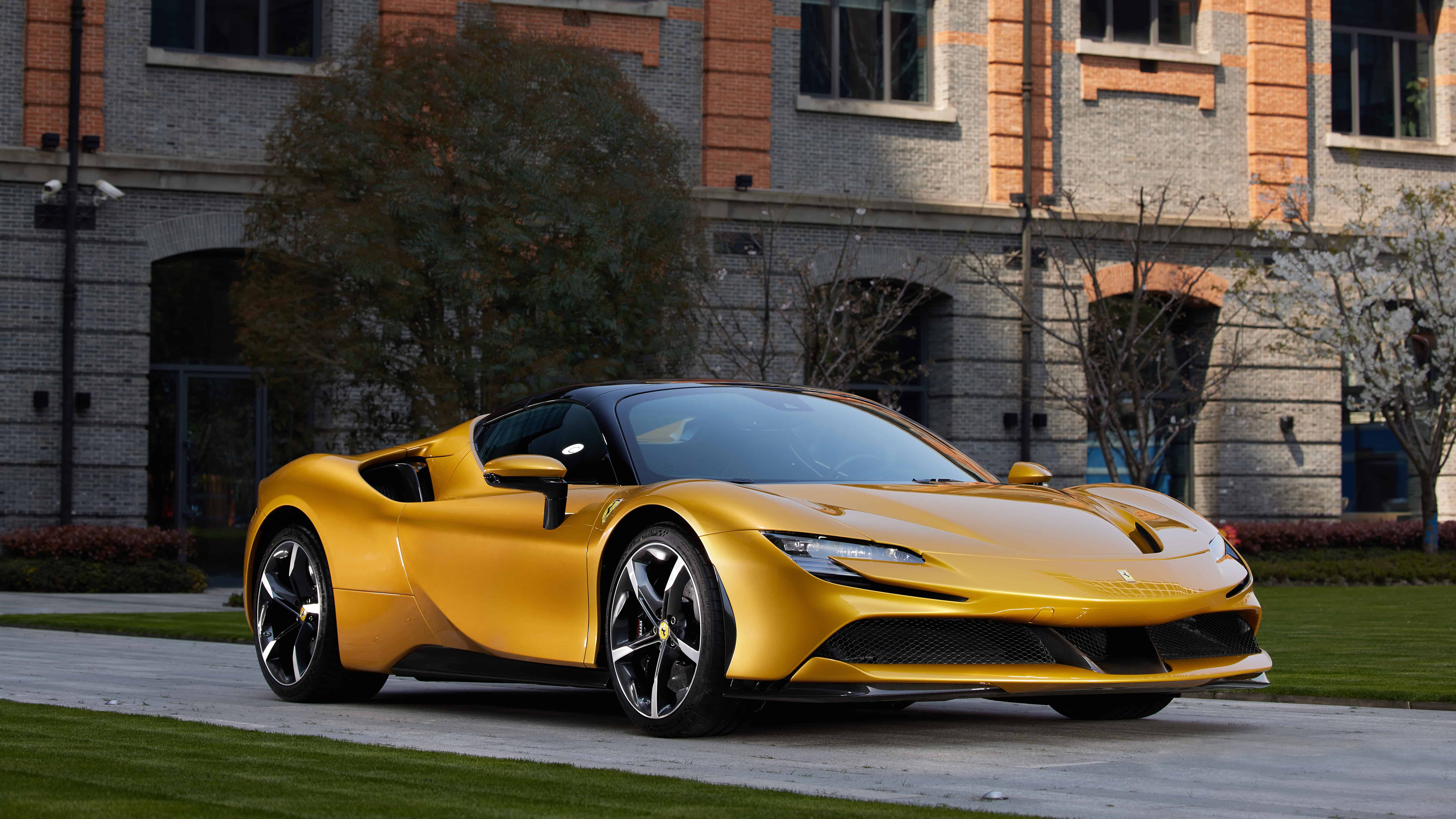 Ferrari SF90 Spider 2021 5K Wallpaper Car Wallpaper