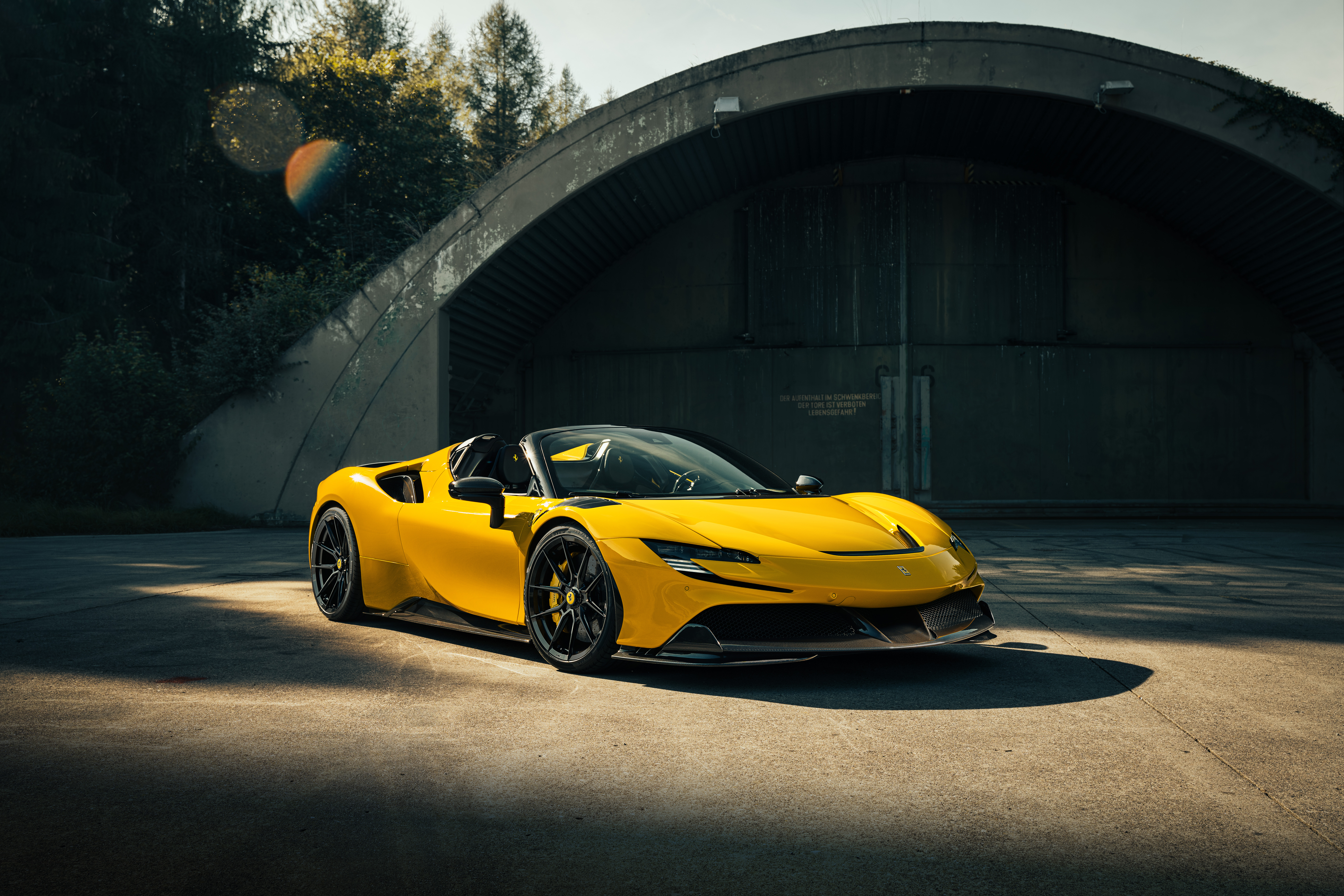 Ferrari SF90 Spider HD Wallpaper and Background