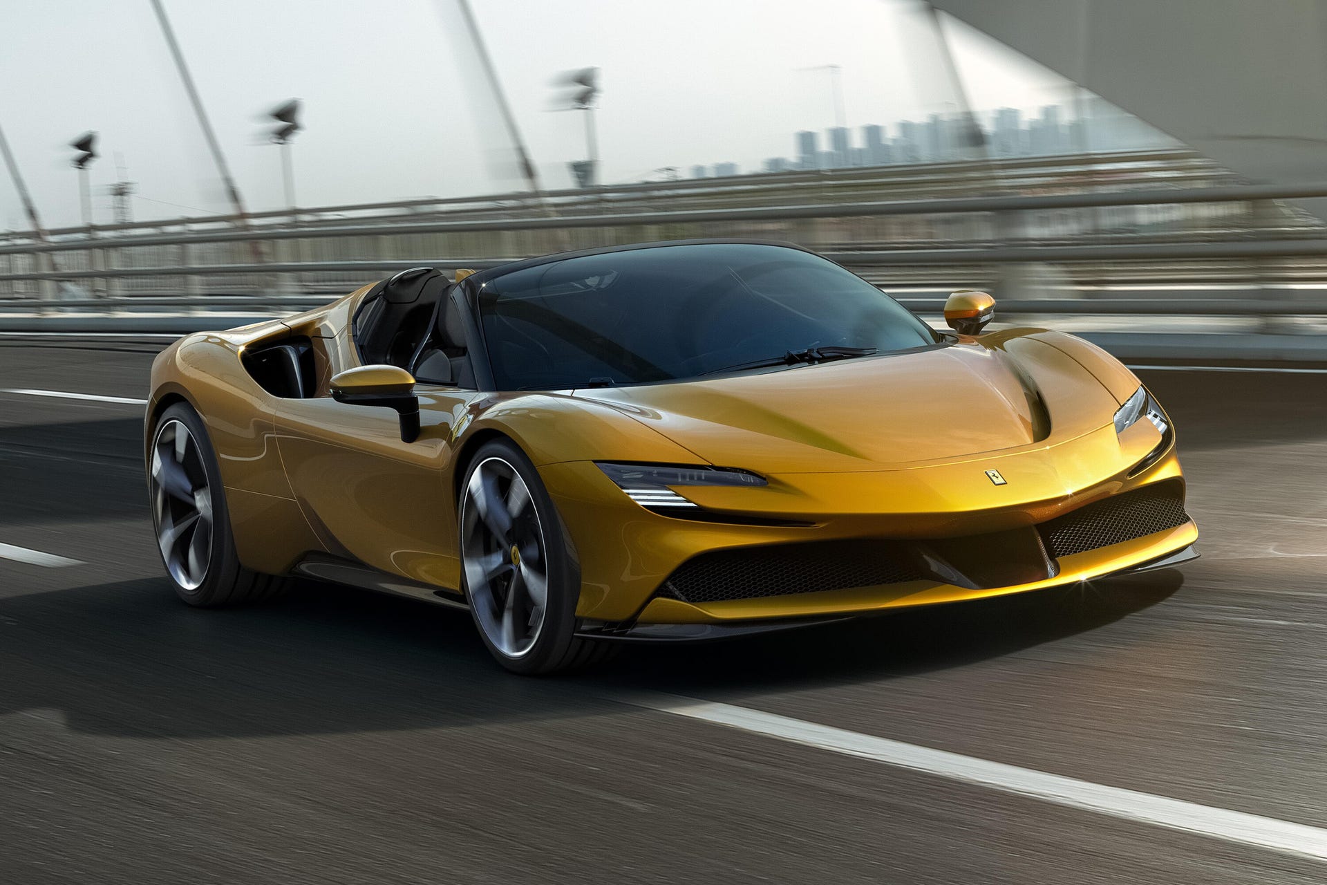 Ferrari SF90 Spider Is Maranello's First Retractable Hard Top Hybrid