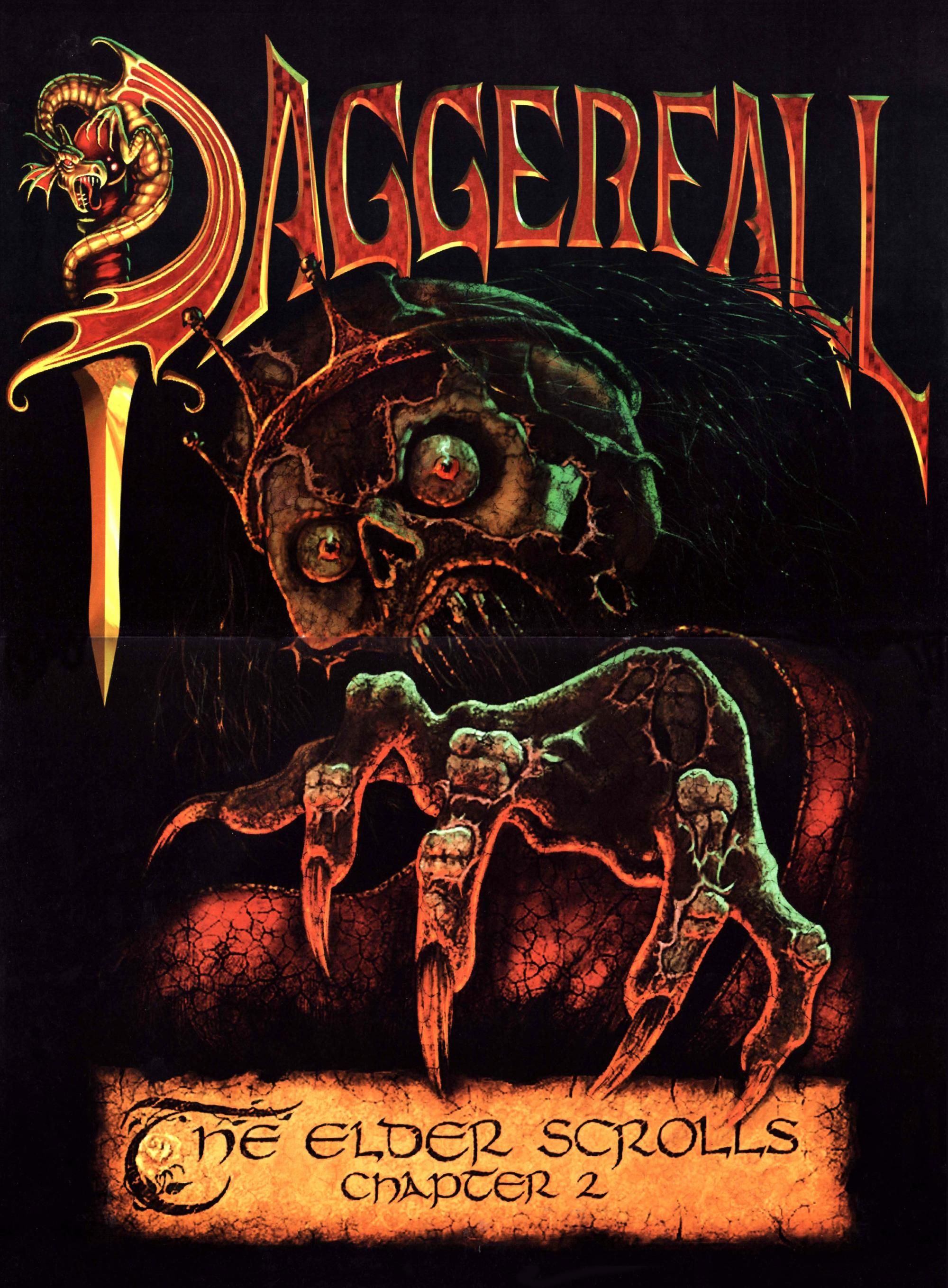 Daggerfall. Elder scrolls, Box art, Skyrim art