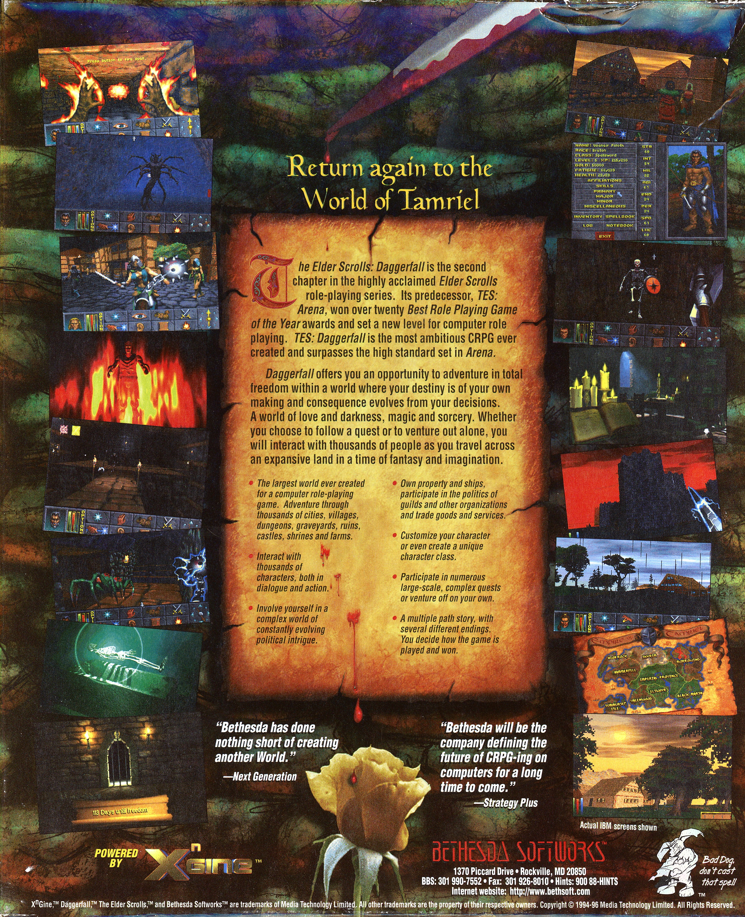 image Scrolls II: Daggerfall