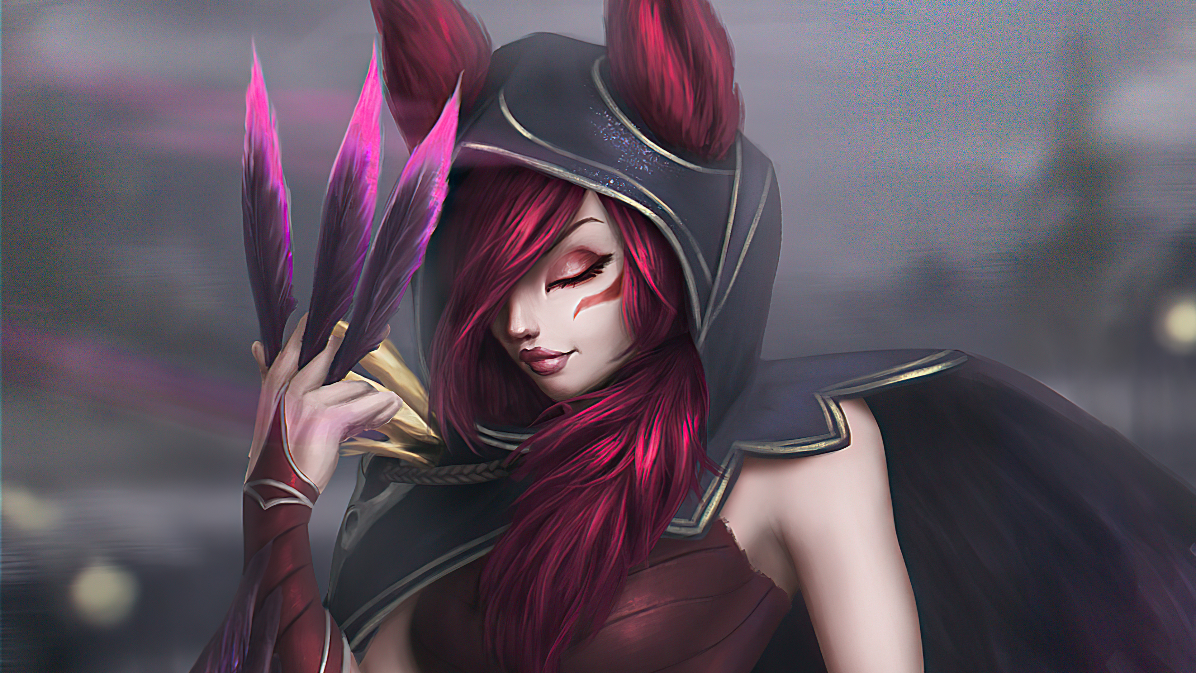 Xayah (League of Legends) HD Wallpaper and Background