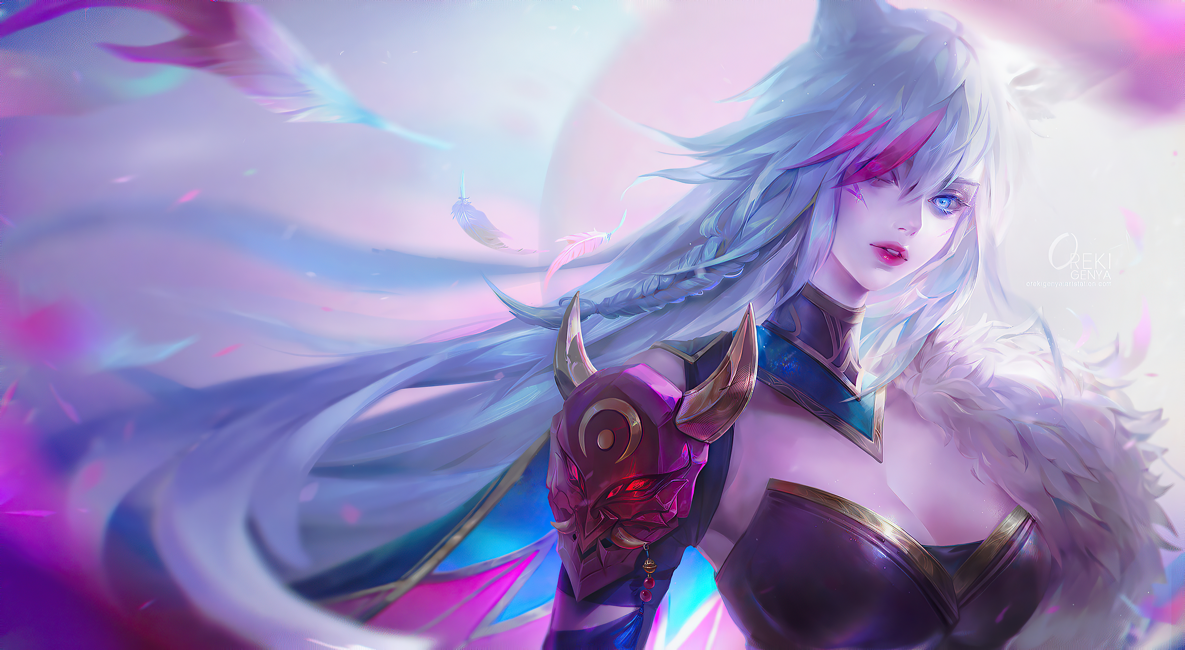 Xayah (League of Legends) HD Wallpaper and Background