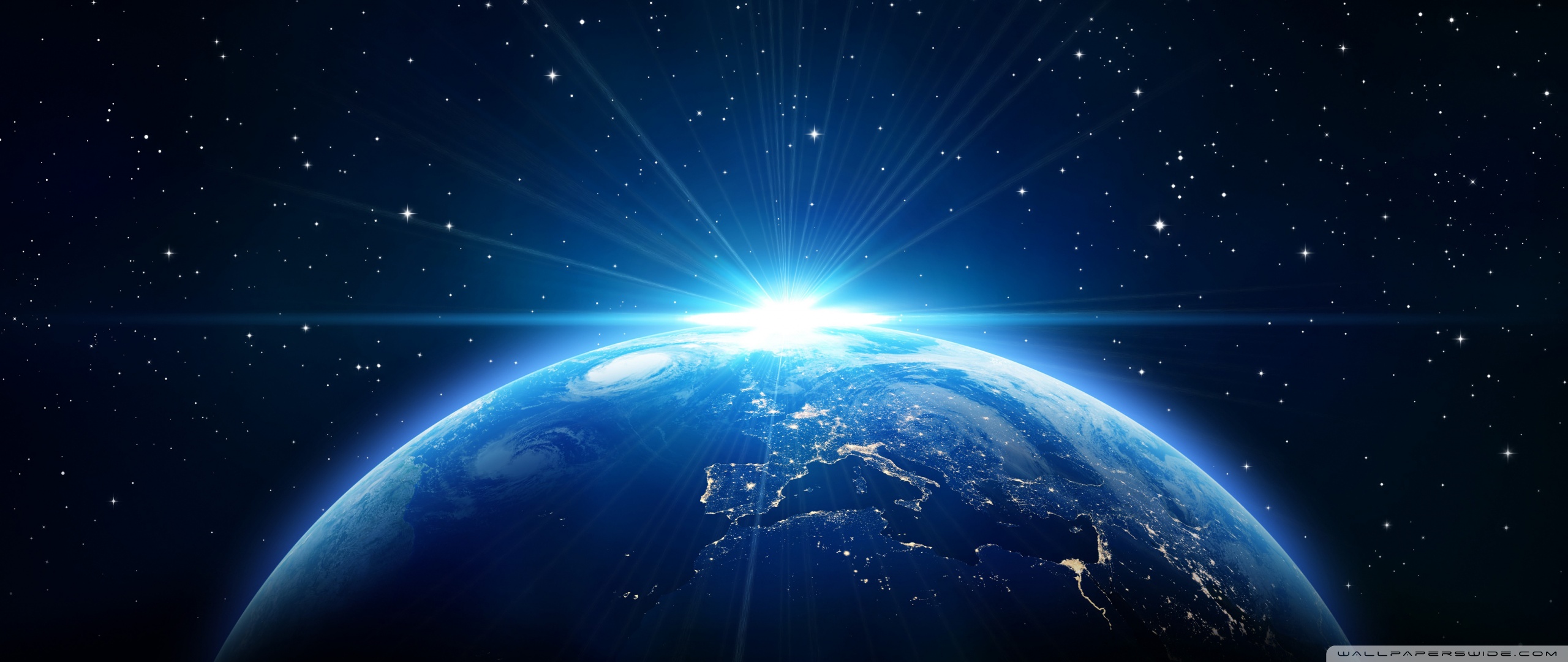 Earth from Space Ultra HD Desktop Background Wallpaper for 4K UHD TV, Widescreen & UltraWide Desktop & Laptop, Multi Display, Dual & Triple Monitor, Tablet