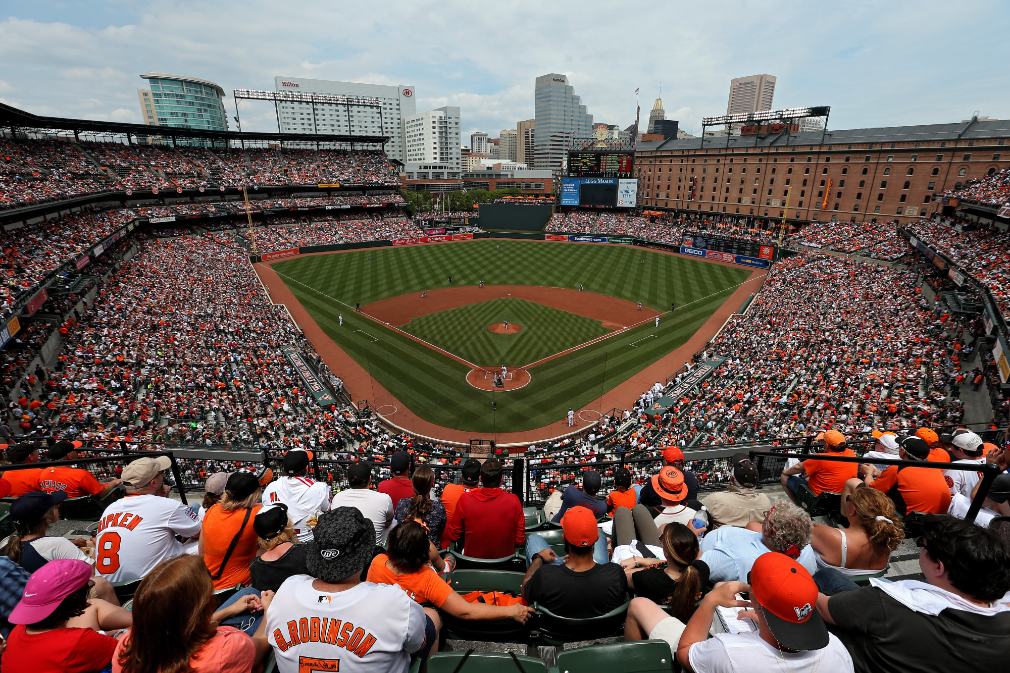 Baltimore Orioles: Artist Draws Camden Yards Using Player Names