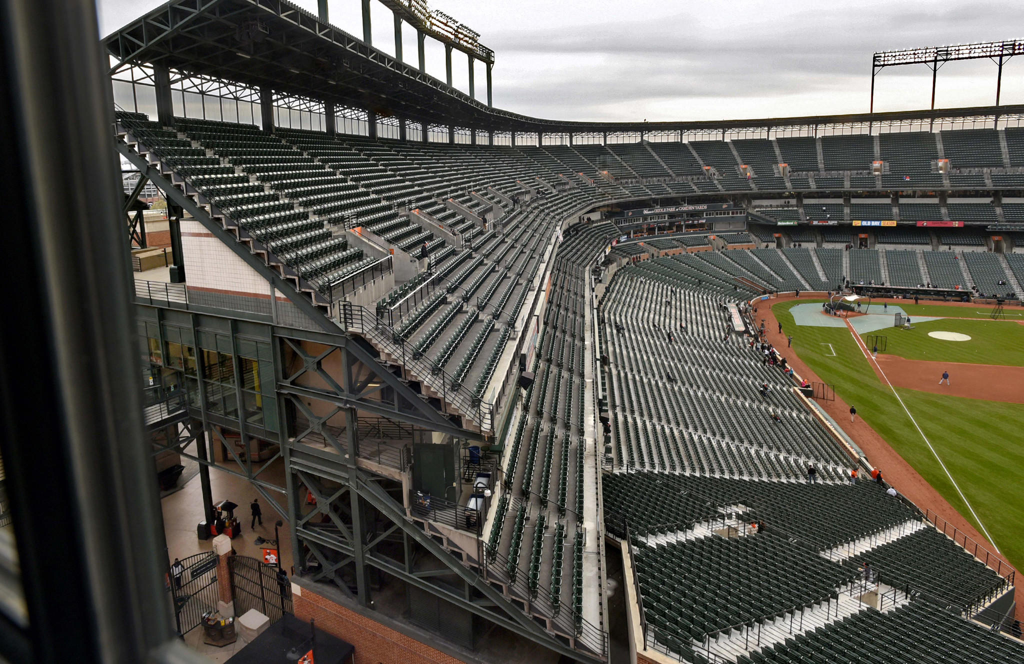 Retro Baltimore, Now And Then Picture: Oriole Park At Camden Yards