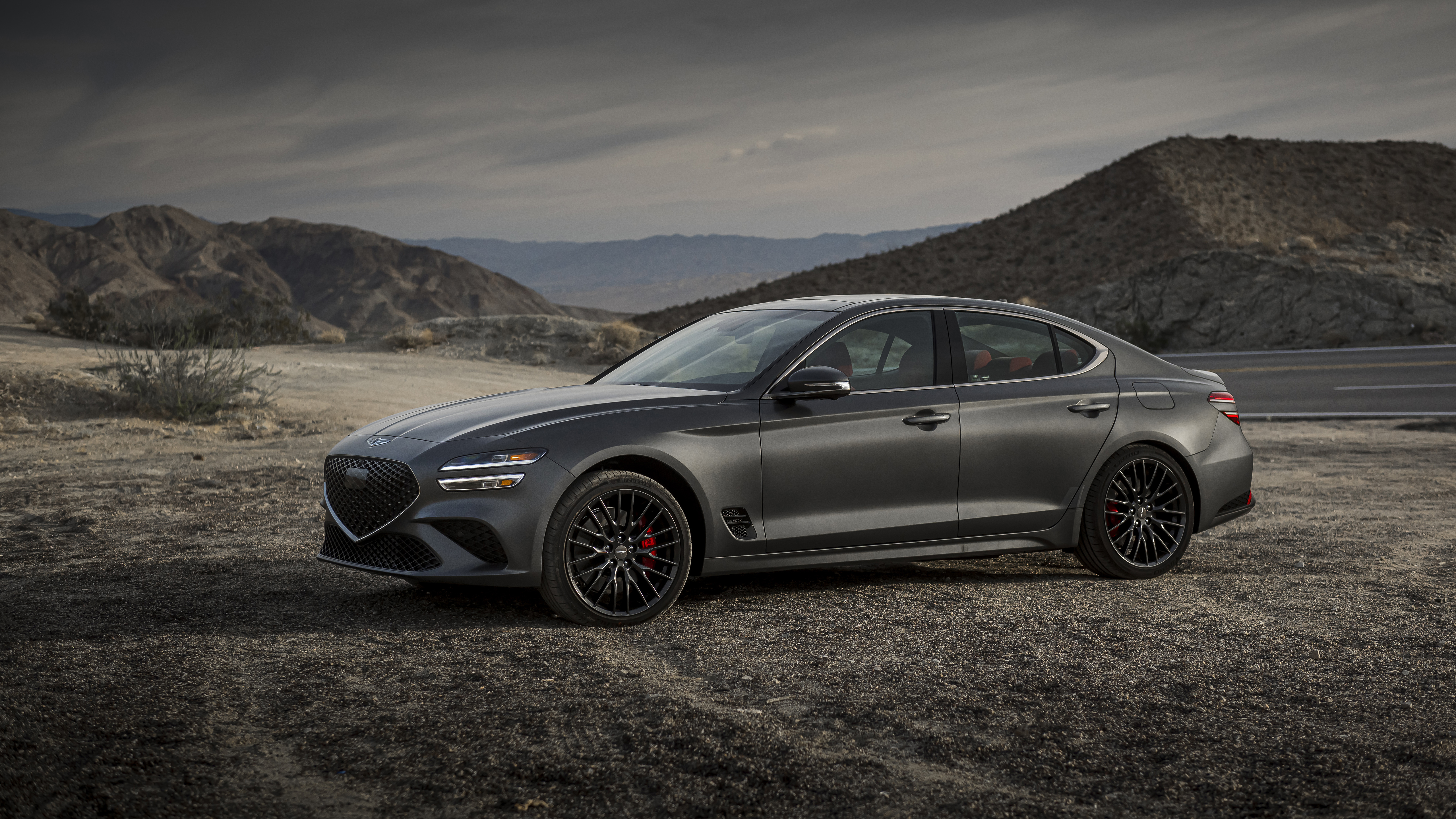 2022 Genesis G70 3.3T AWD 5K Wallpaper Car Wallpaper