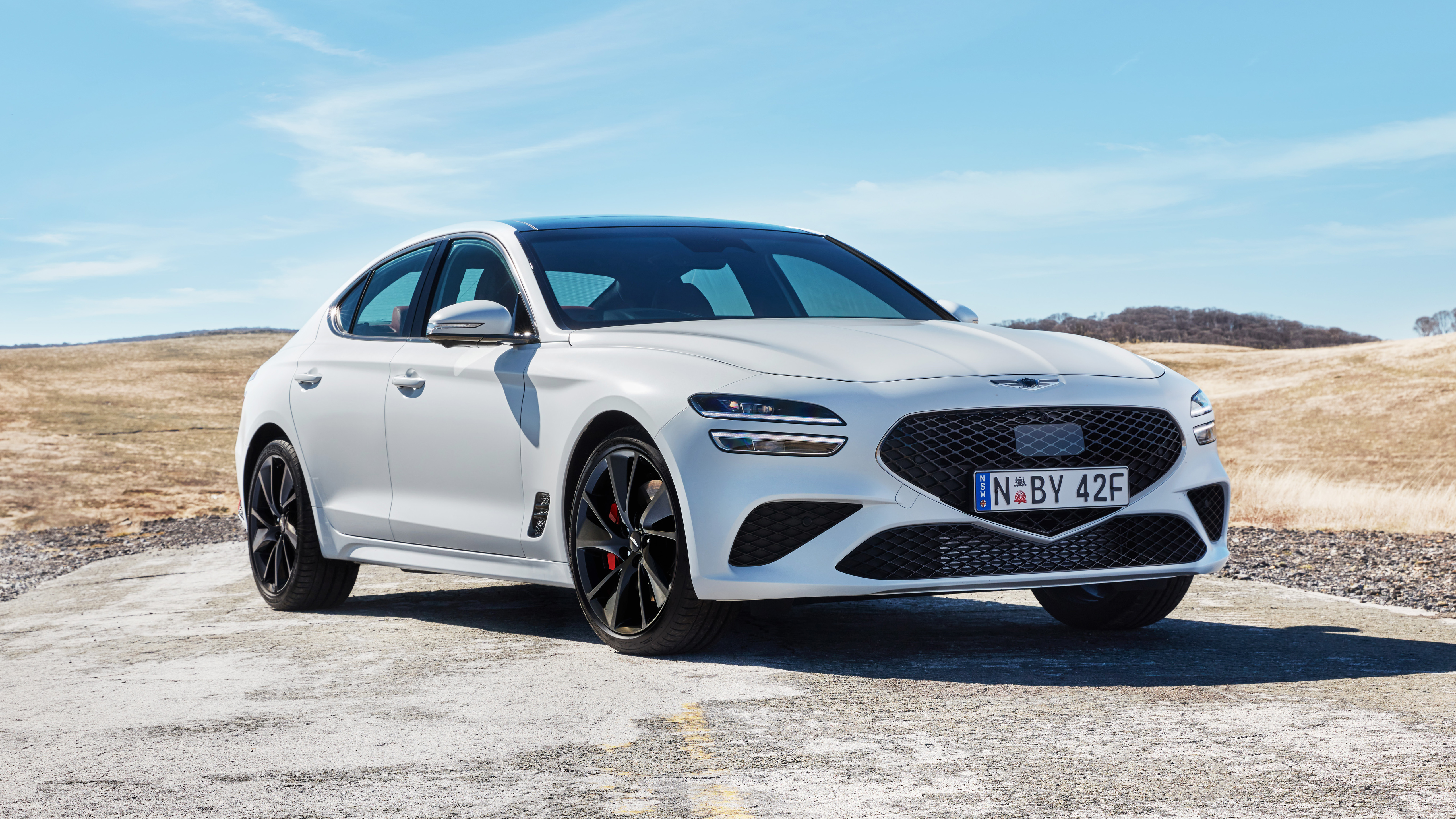 Genesis G70 3.3T Sport 2021 5K 2 Wallpaper Car Wallpaper