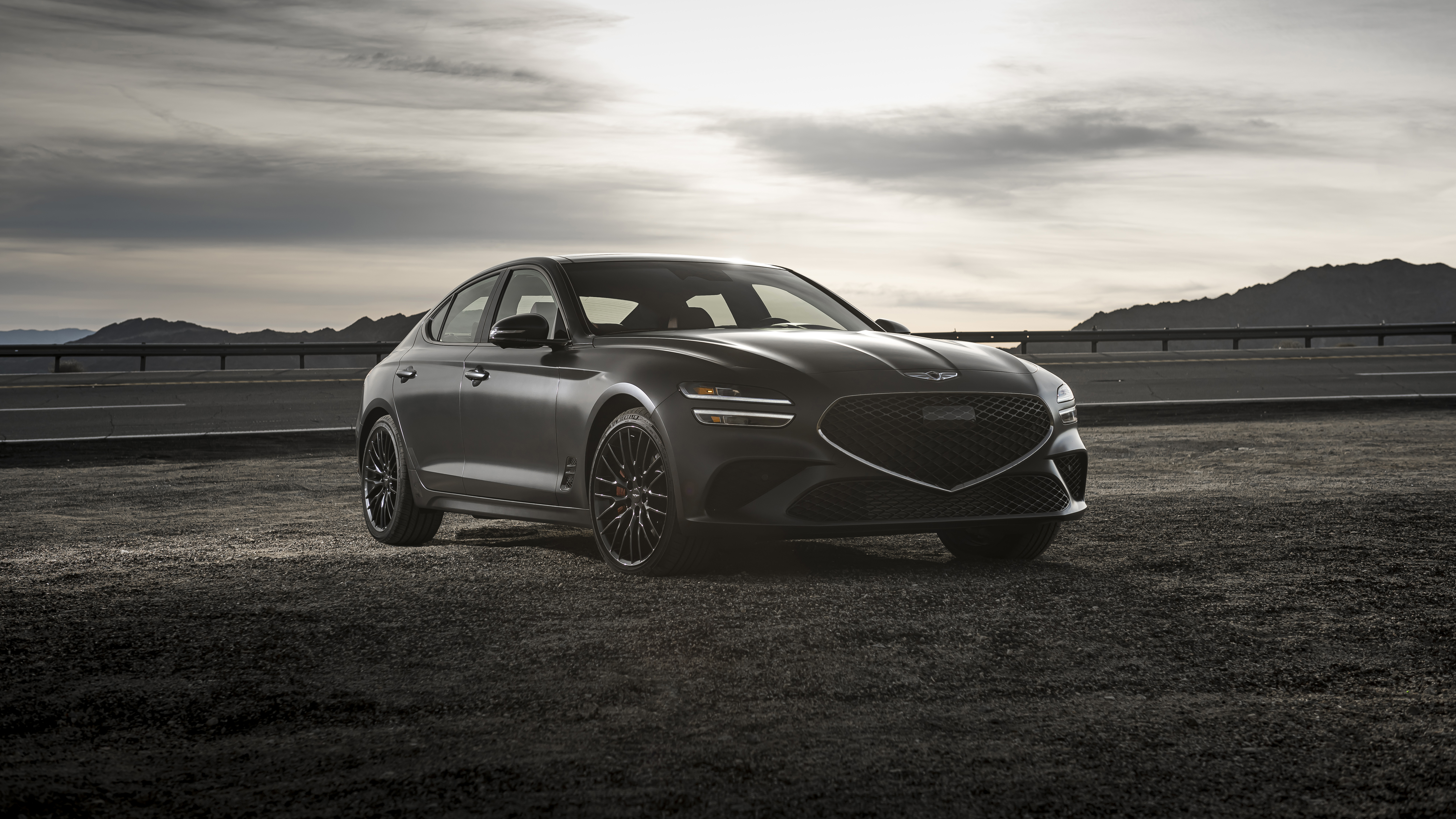 2022 Genesis G70 3.3T AWD 4K 8K Wallpaper Car Wallpaper