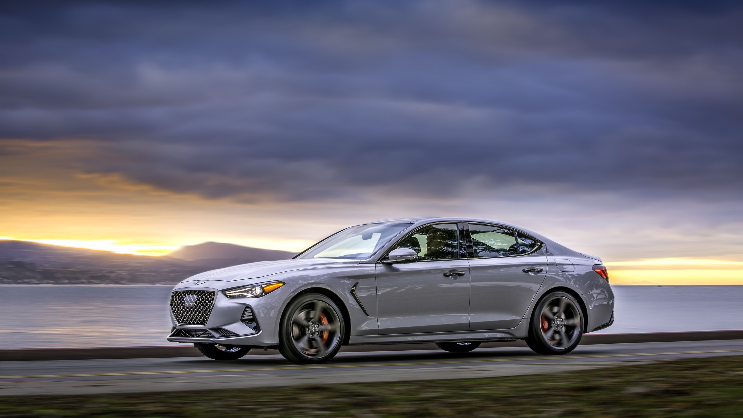 Wallpaper Genesis G70, 2019 Cars, Luxury cars, 4K, Cars & Bikes