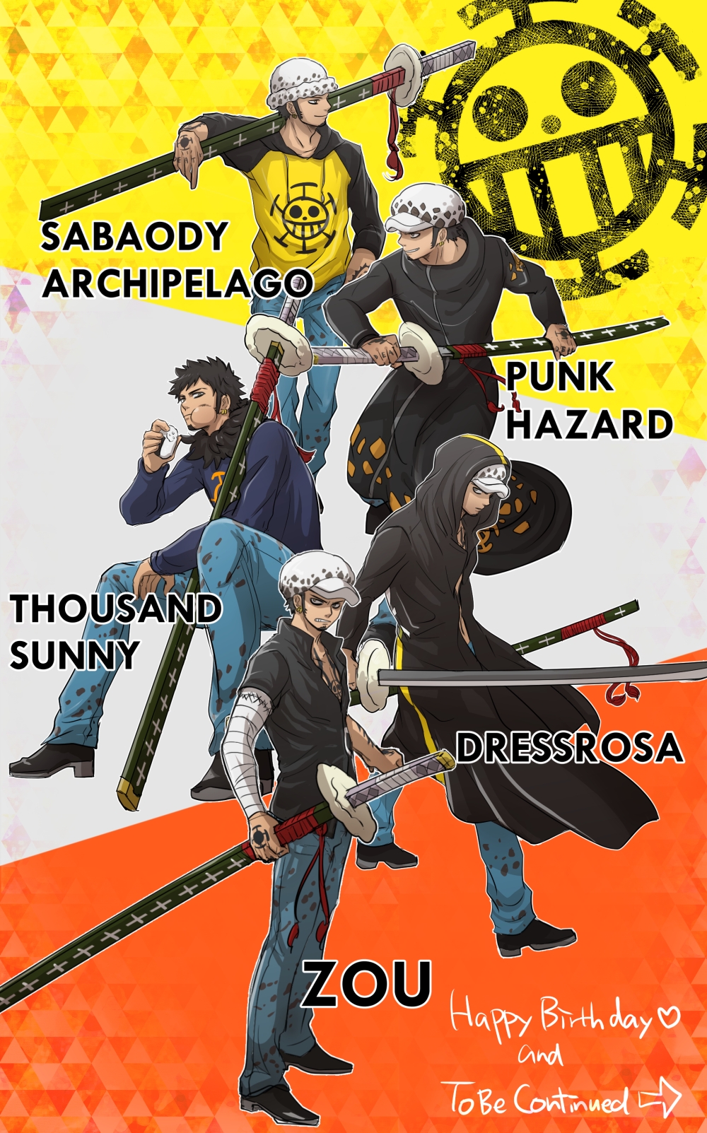 Trafalgar D. Water Law PIECE Wallpaper by Pixiv Id 1633345 Anime Image Board